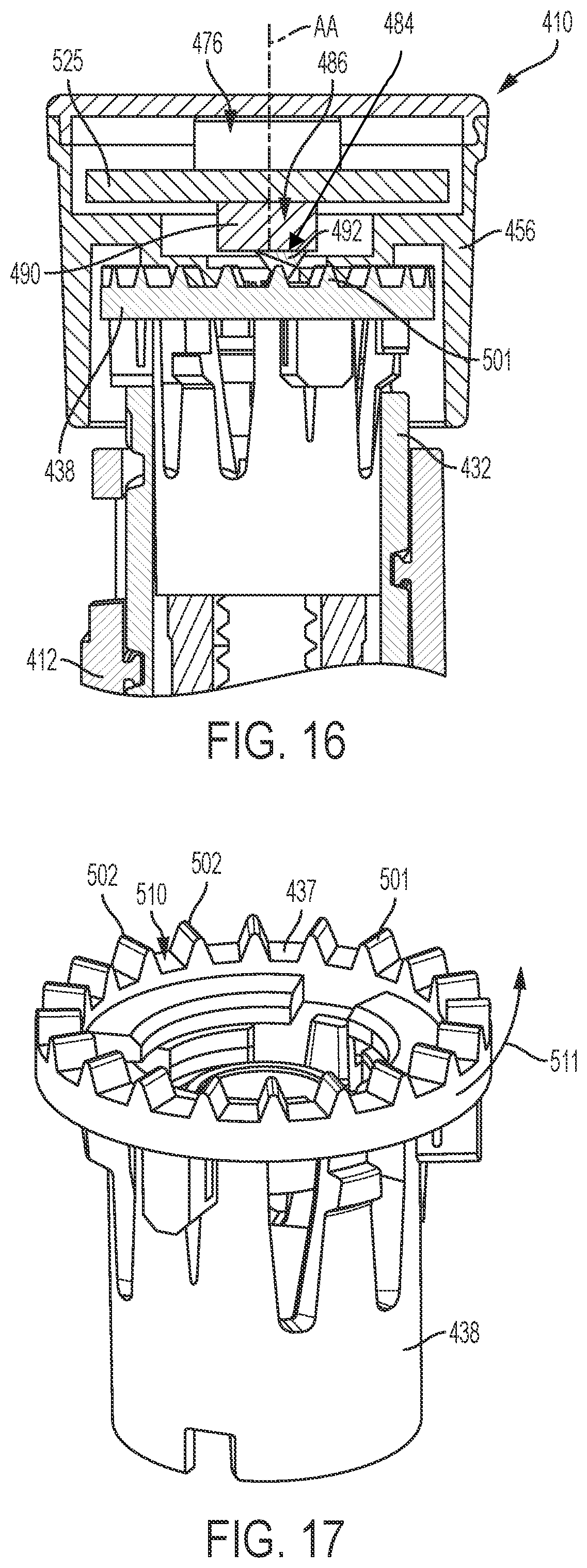 Patent US11771837 Figure 8 – Medication delivery device with sensing system