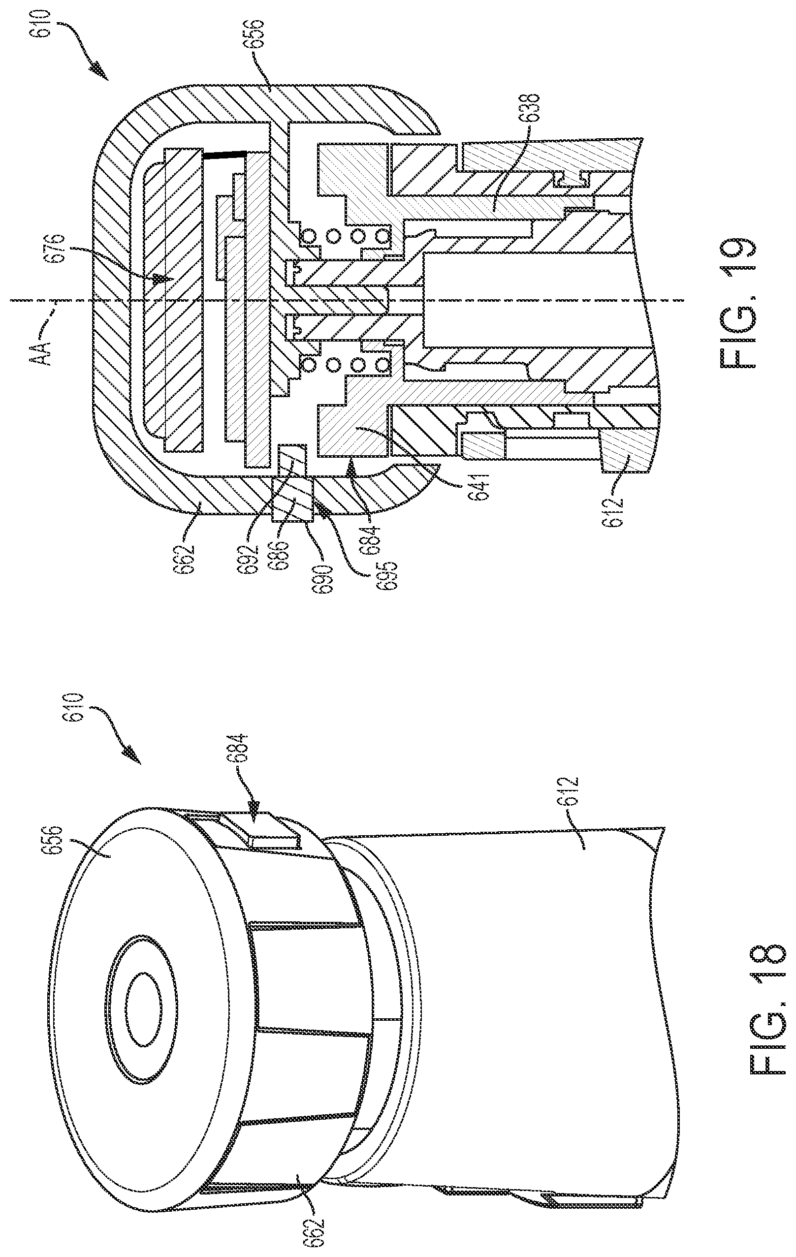 Patent US11771837 Figure 9 – Medication delivery device with sensing system