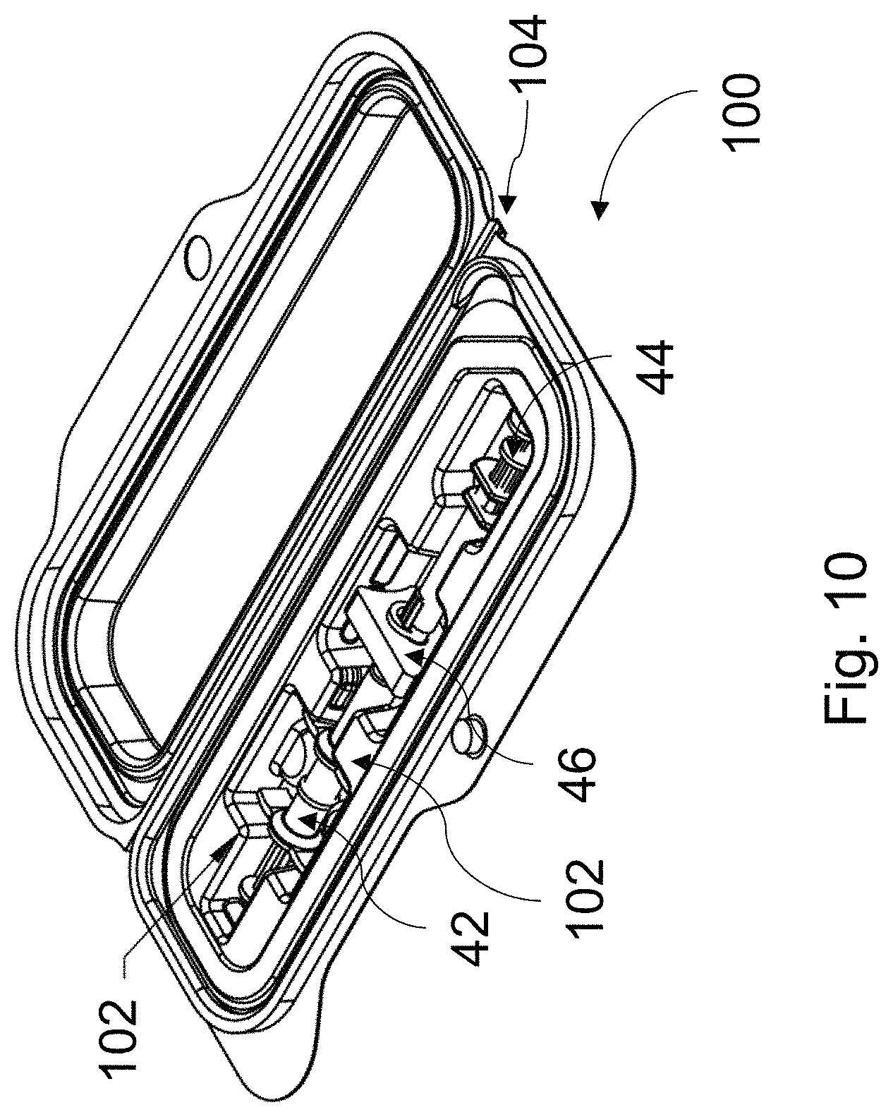 Patent US11771841 Figure 10 – Systems and methods for mixing syringe valve assemblies
