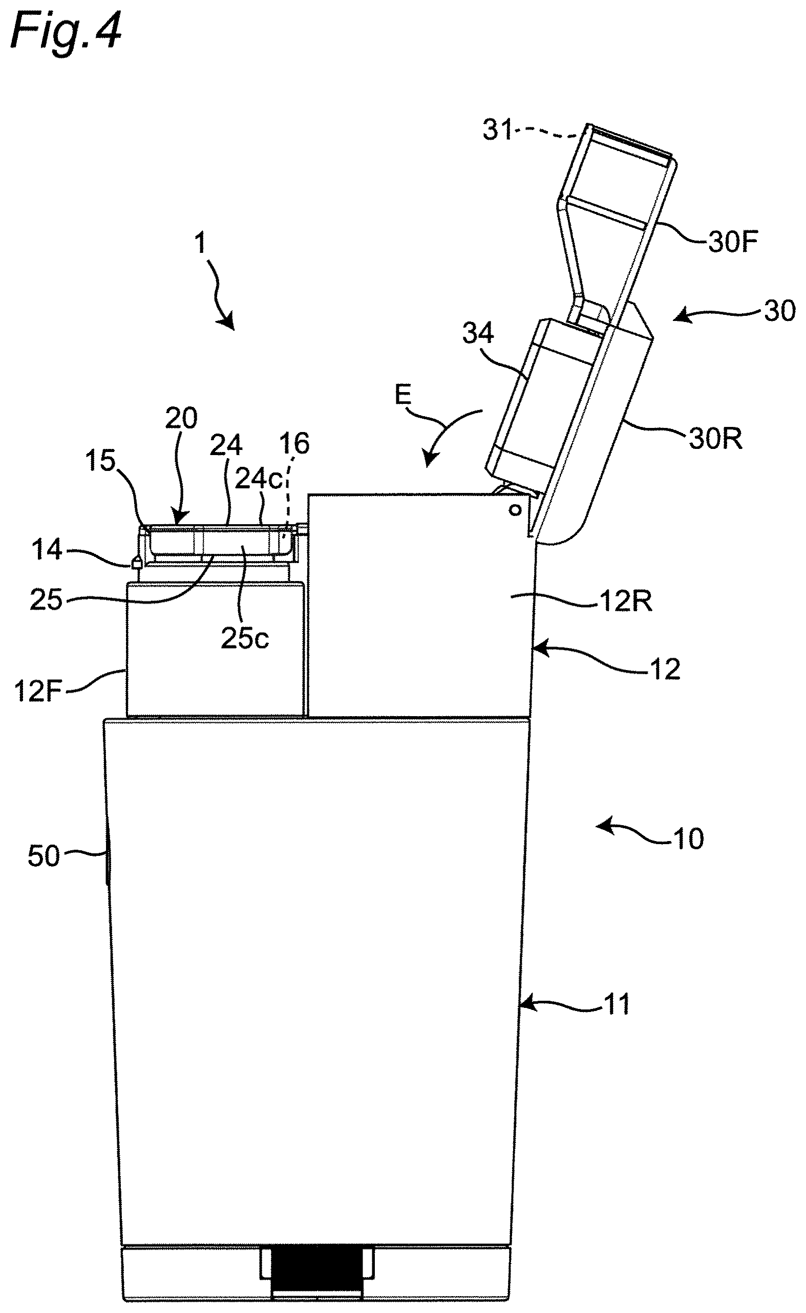 Patent US11771845 Figure 4 – Mesh nebulizer and replacement member