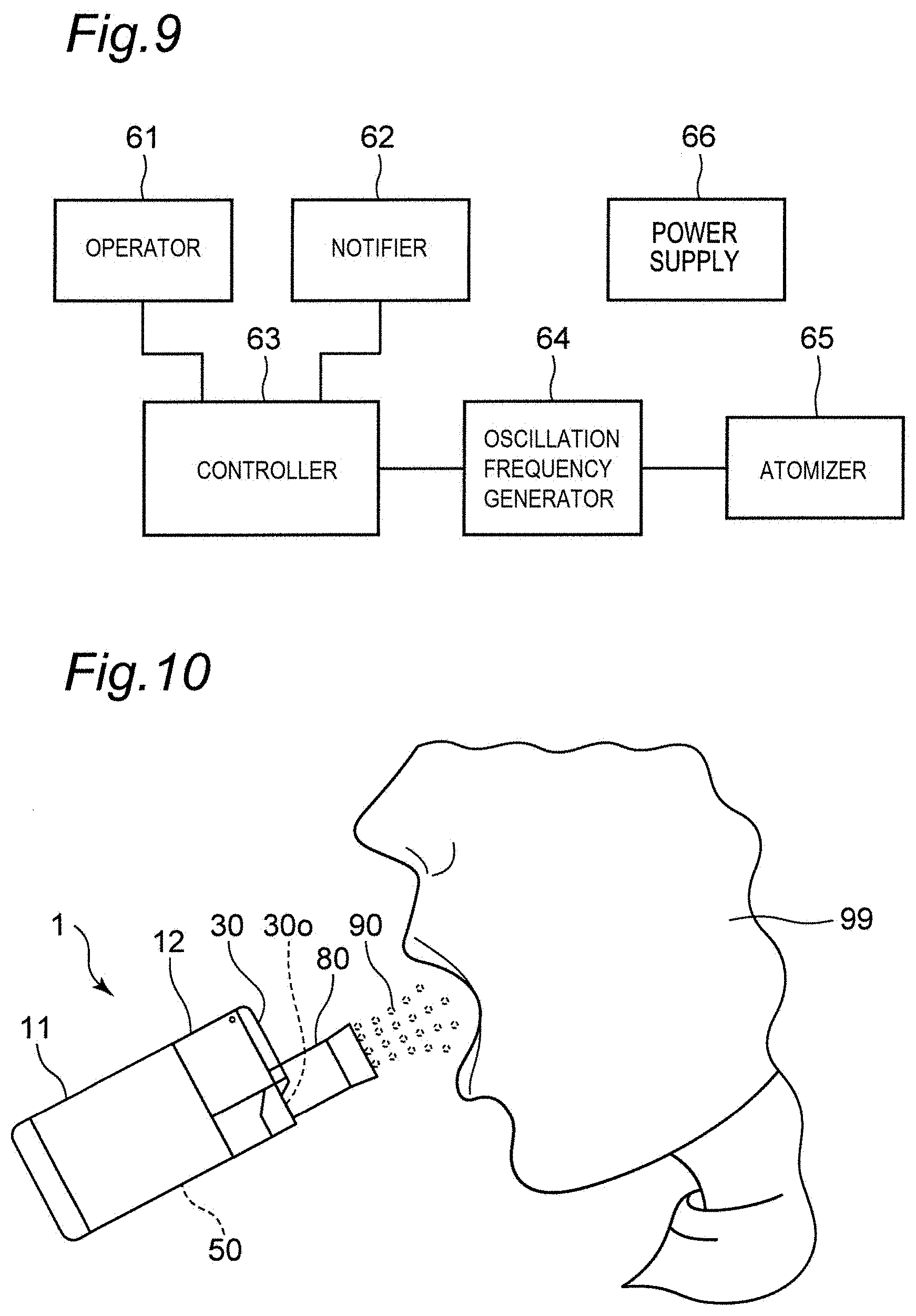 Patent US11771845 Figure 10 – Mesh nebulizer and replacement member