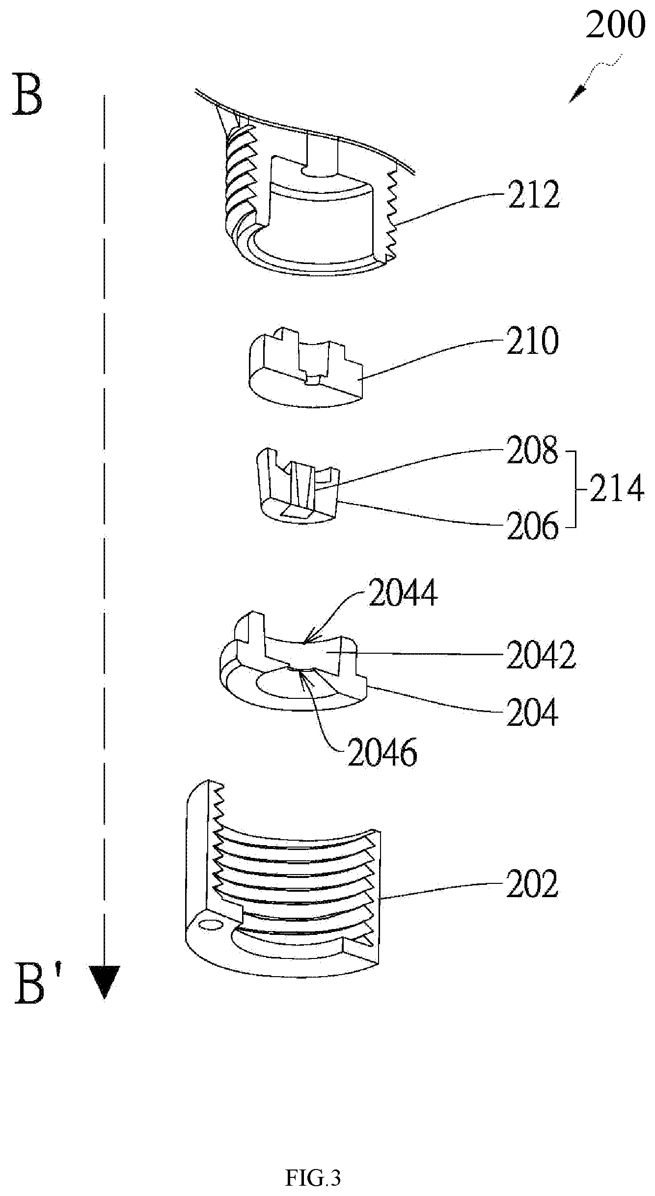 Patent US11771847 Figure 3 – Assembly method of apparatus for pressurized liquid transfusion