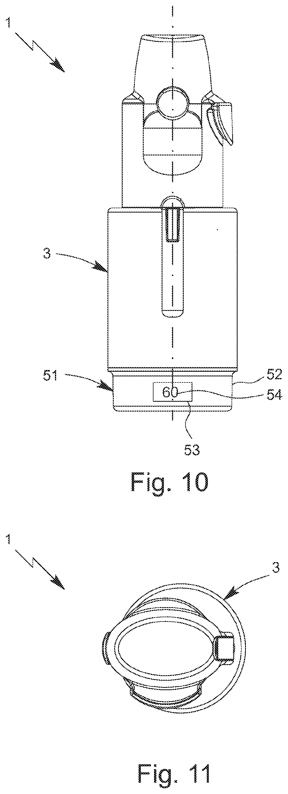 Patent US11771848 Figure 8 – Nebulizer and reservoir
