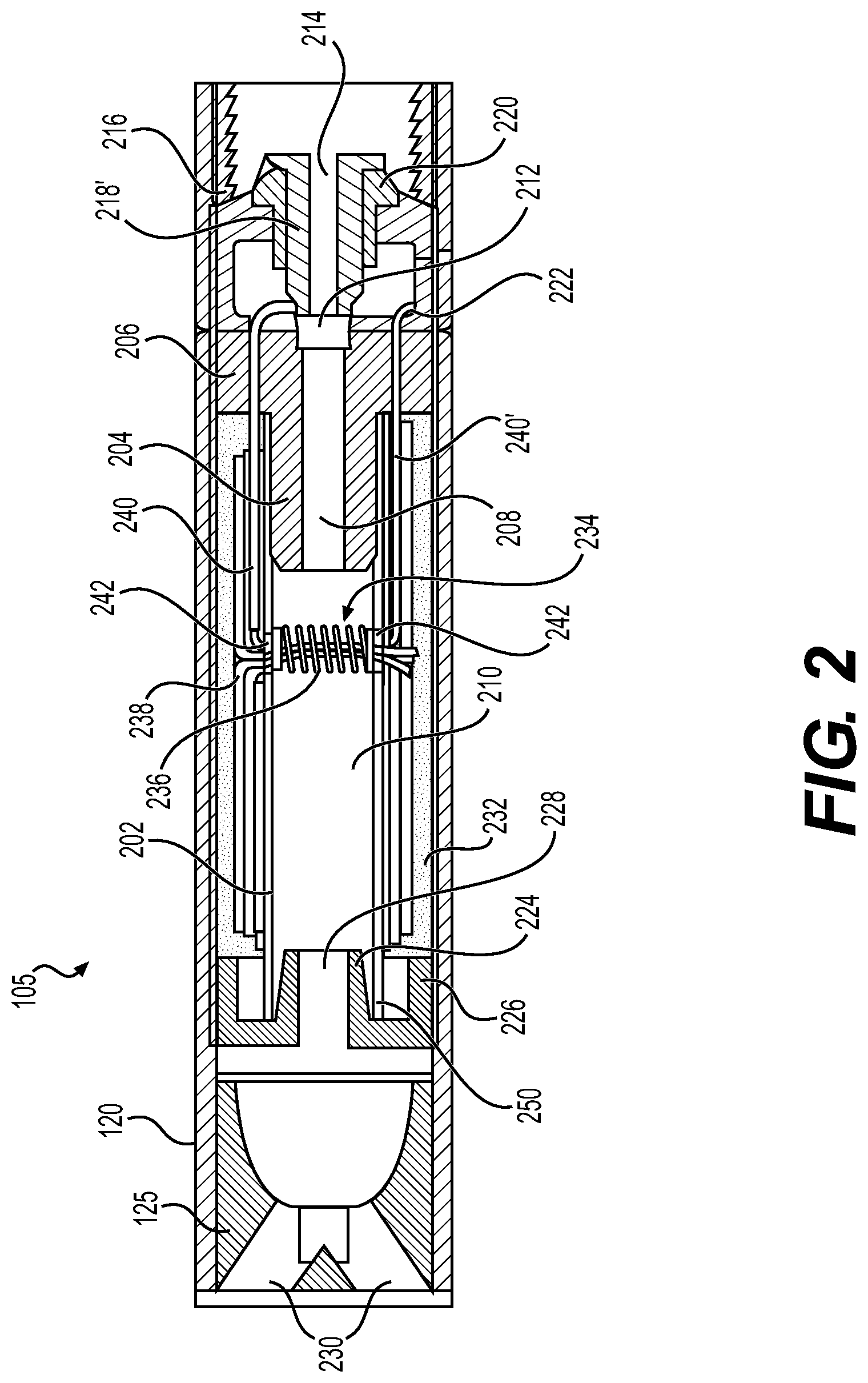Patent US11771849 Figure 2 – Non-nicotine electronic vaping device