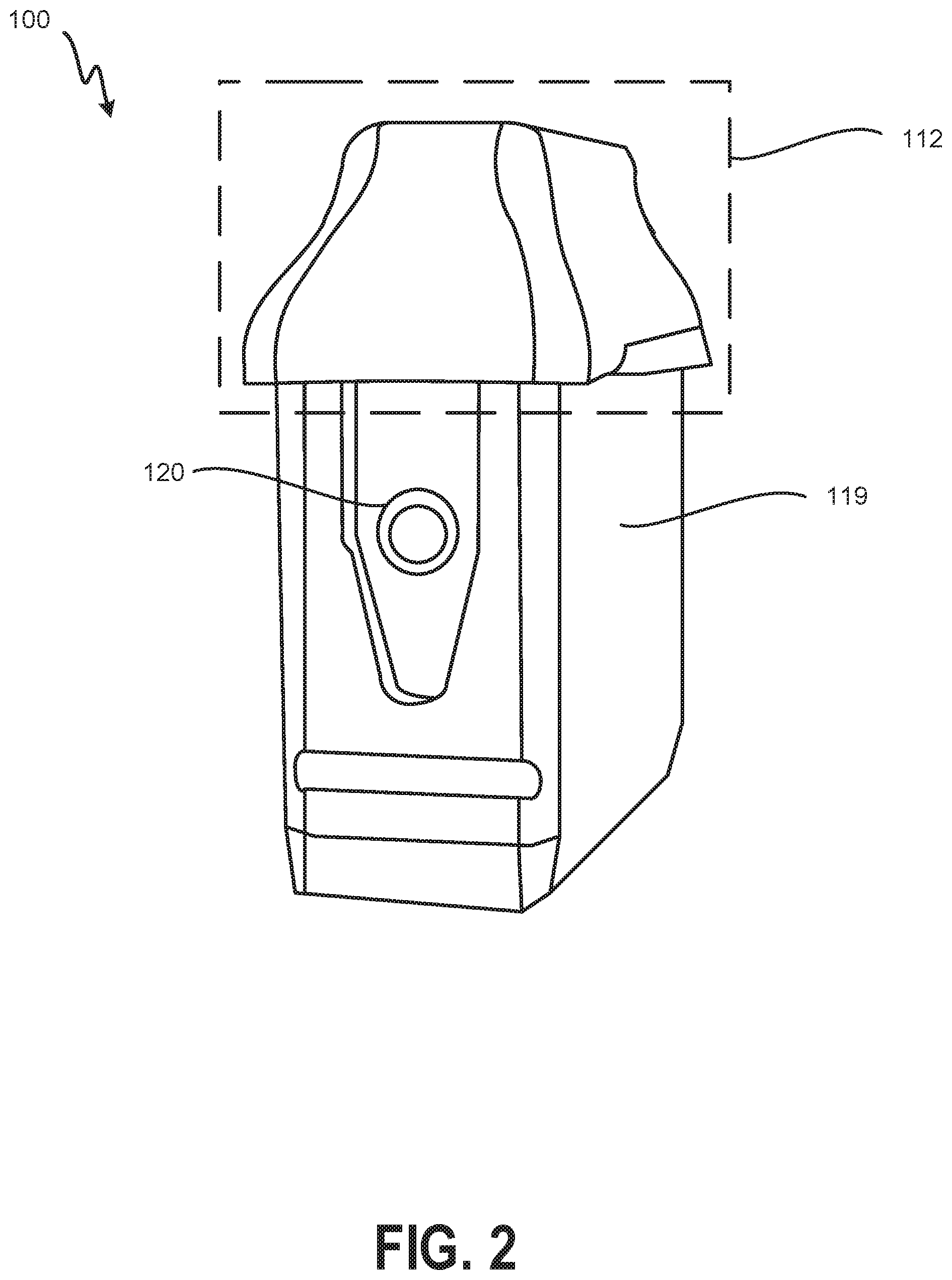 Patent US11771850 Figure 2 – Vaporizer pod filtration systems