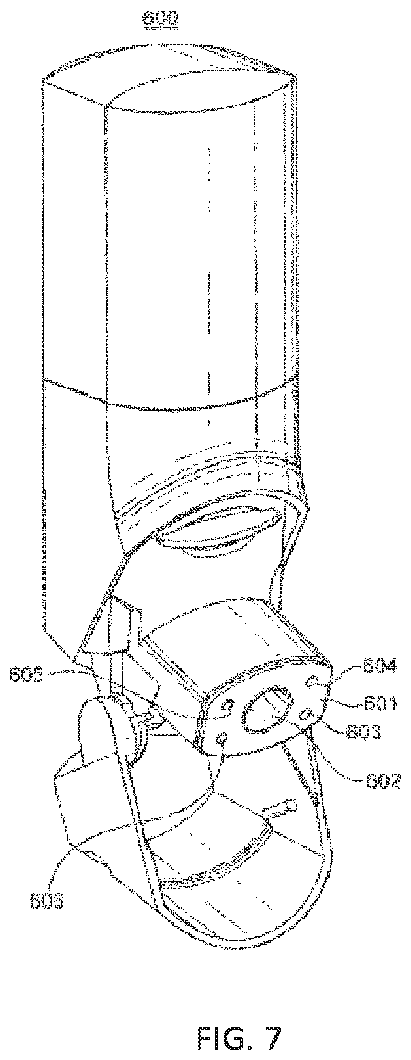 Patent US11771851 Figure 5 – Testing method for a dry powder inhaler