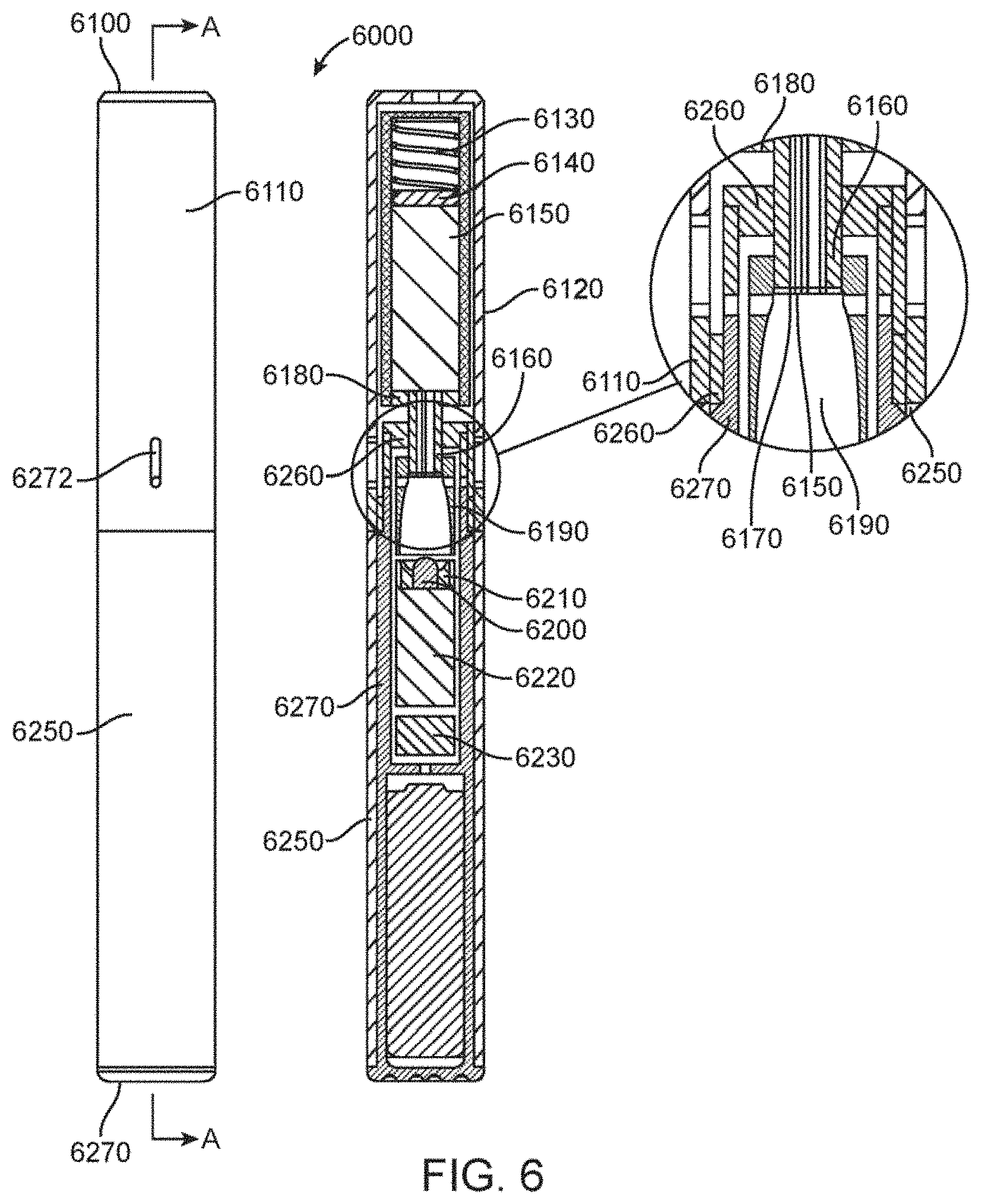 Patent US11771853 Figure 9 – Hand-held inhalable vapor producing device and method