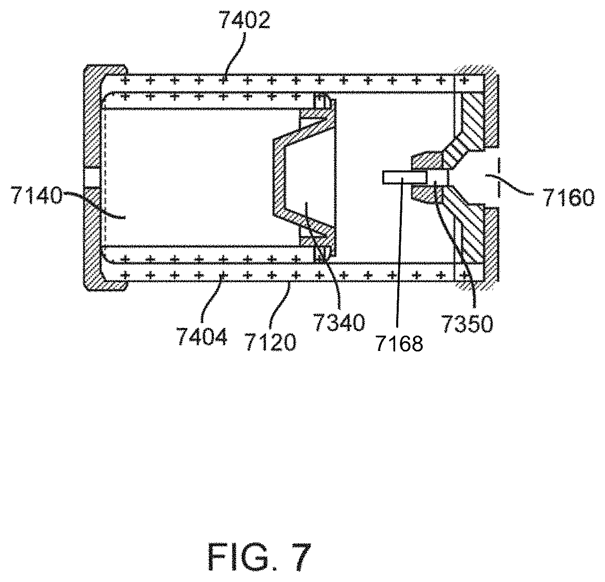 Patent US11771853 Figure 10 – Hand-held inhalable vapor producing device and method
