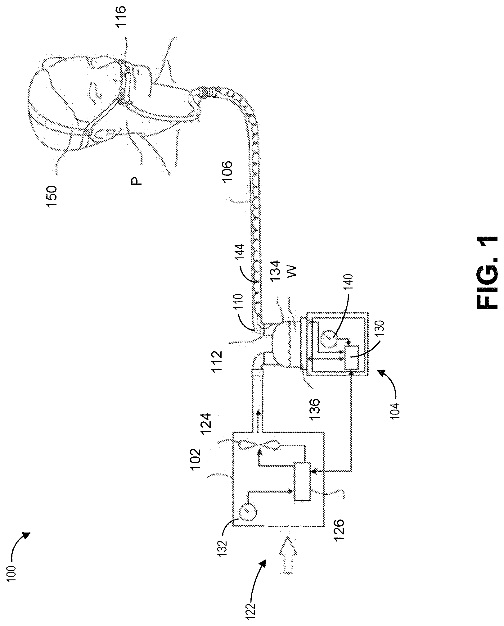 Patent US11771858 Figure 1 – Patient specific auto-flowrate control