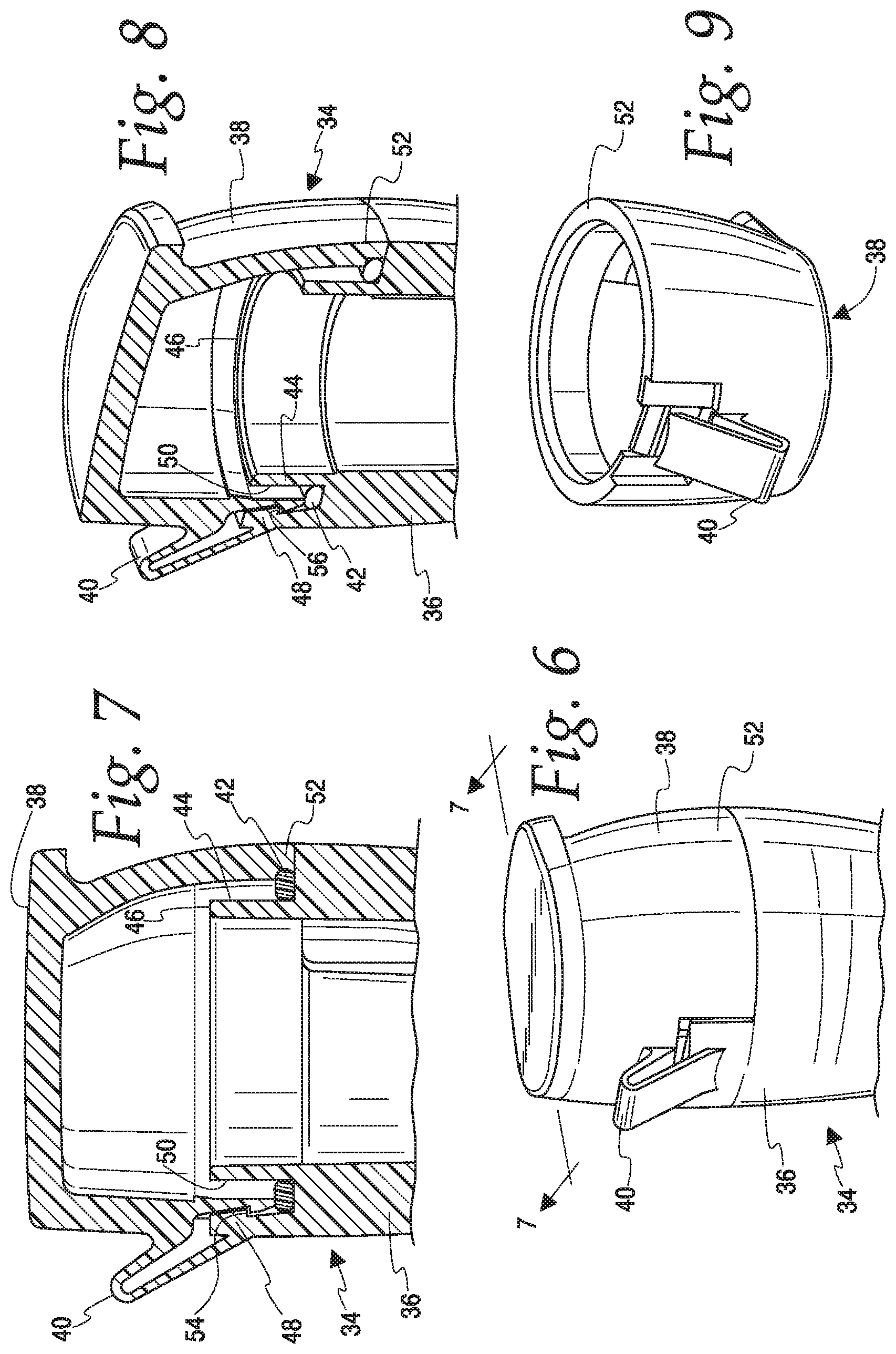 Patent US11771865 Figure 2 – Caps for catheter packages