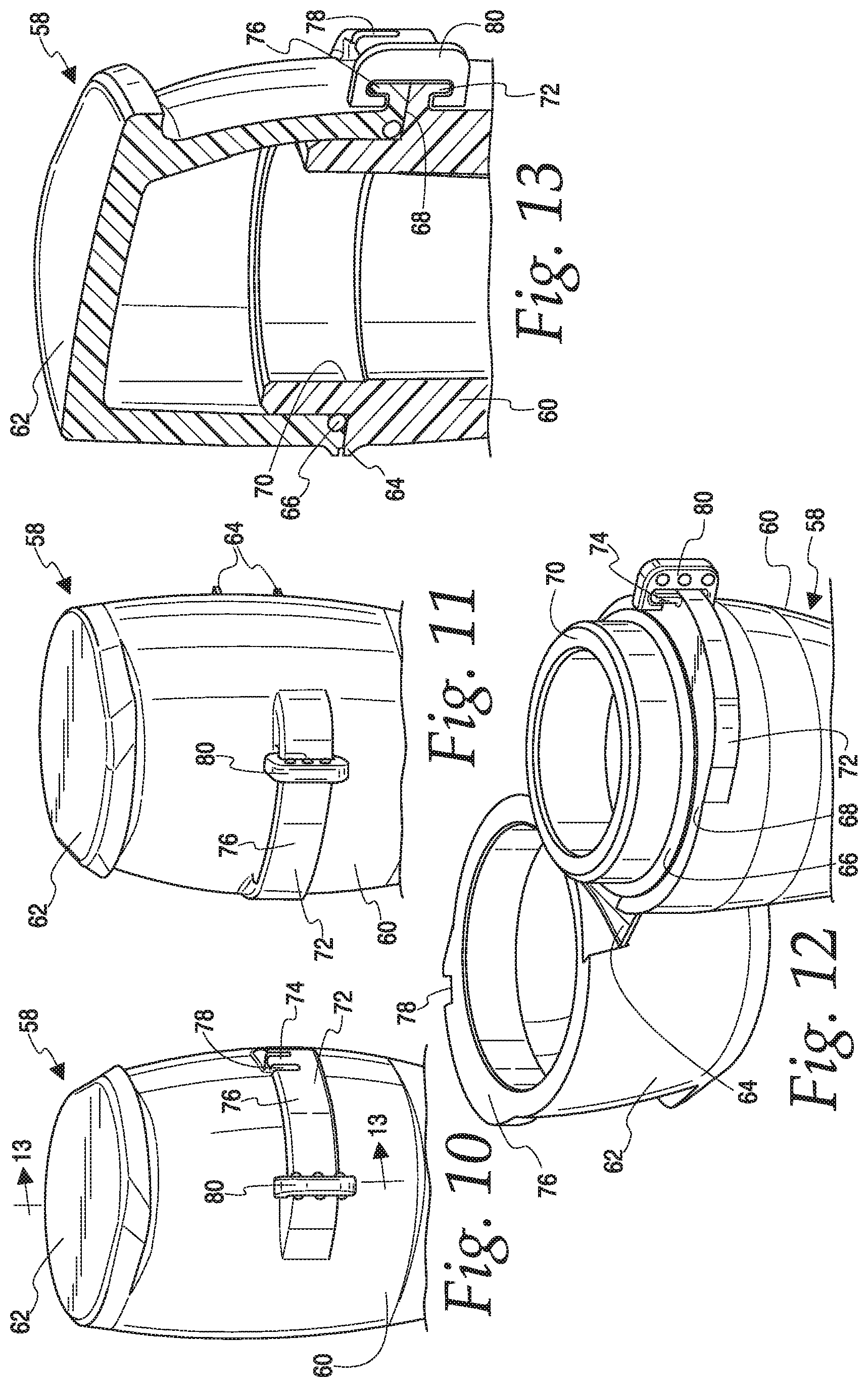 Patent US11771865 Figure 3 – Caps for catheter packages