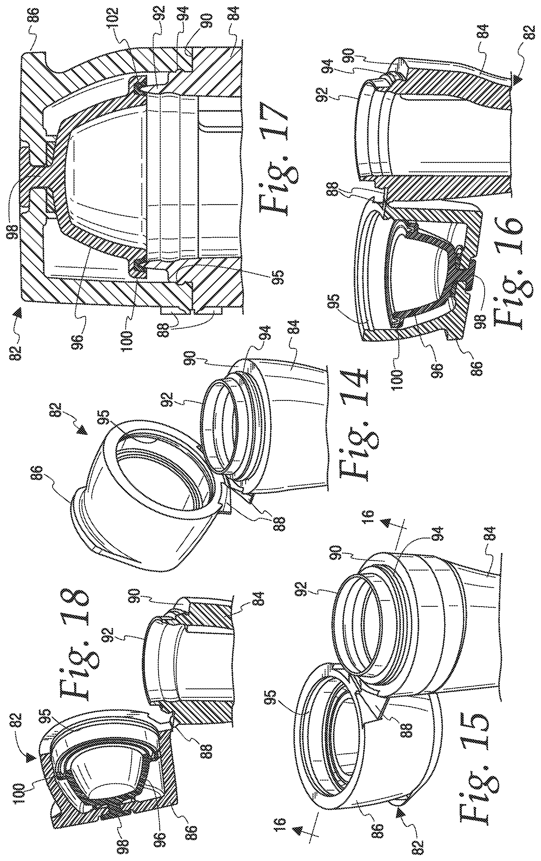 Patent US11771865 Figure 4 – Caps for catheter packages