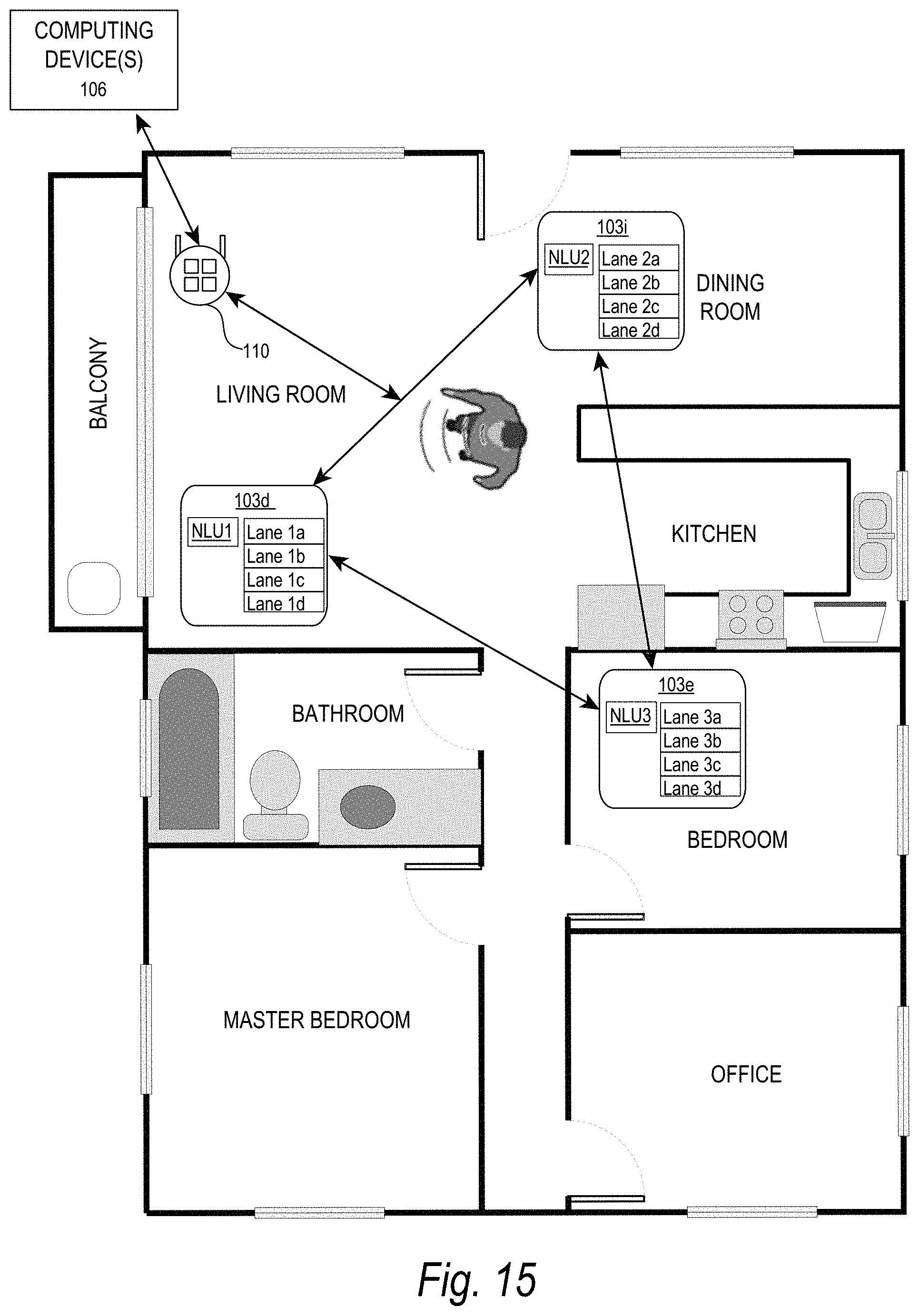 Patent US11771866 Figure 18 – Locally distributed keyword detection