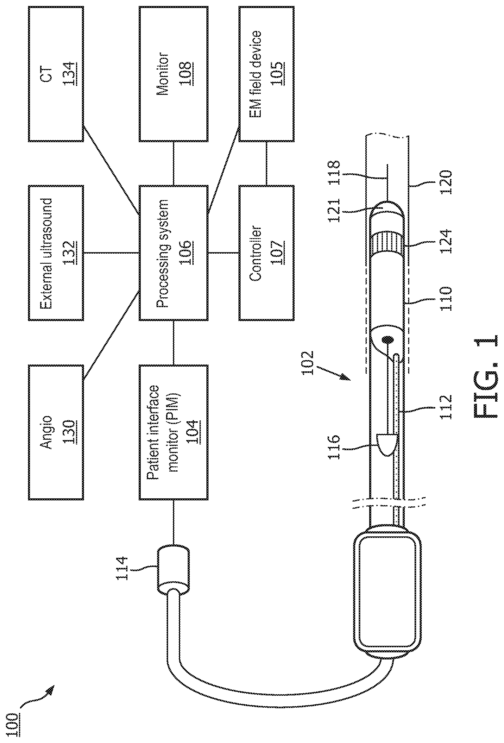 Patent US11771869 Figure 1 – Electromagnetic control for intraluminal sensing devices and associated devices, systems, and methods