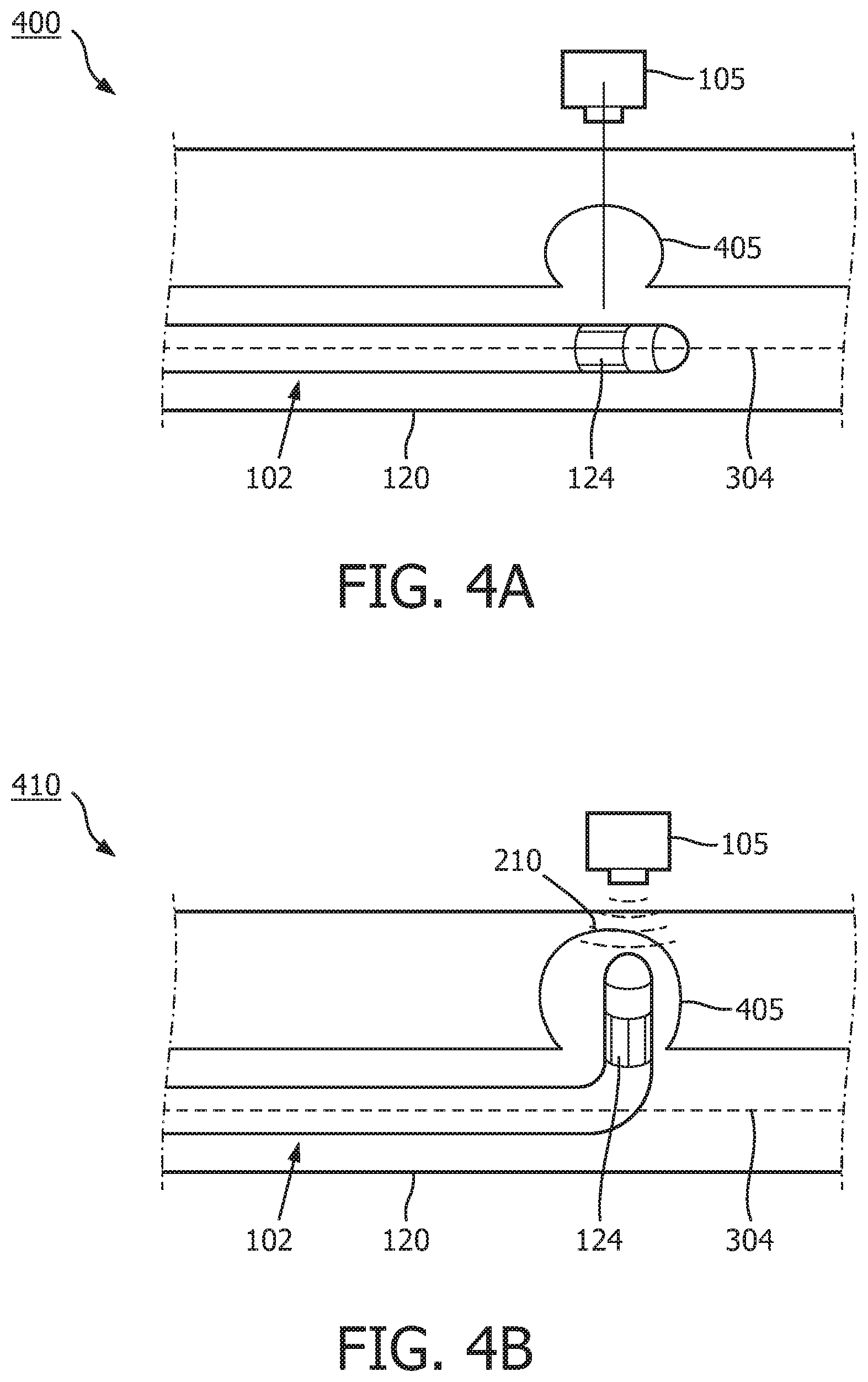 Patent US11771869 Figure 4 – Electromagnetic control for intraluminal sensing devices and associated devices, systems, and methods