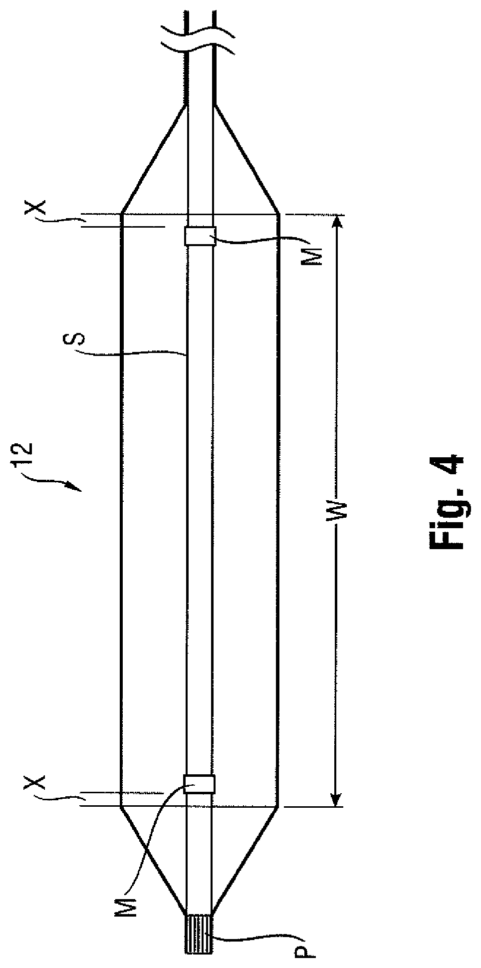 Patent US11771873 Figure 3 – Medical balloon with radiopaque identifier for precisely identifying the working surface