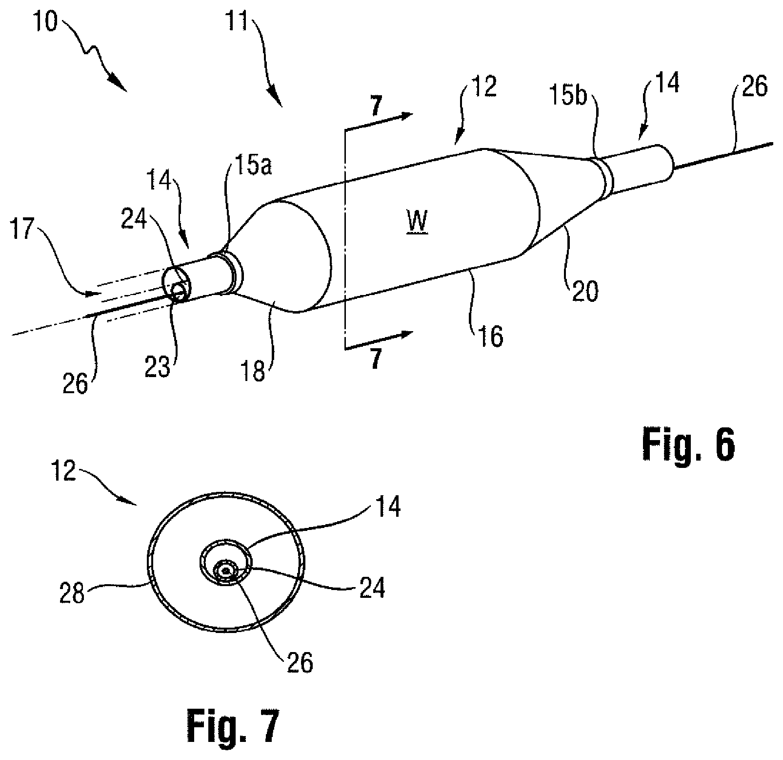 Patent US11771873 Figure 5 – Medical balloon with radiopaque identifier for precisely identifying the working surface