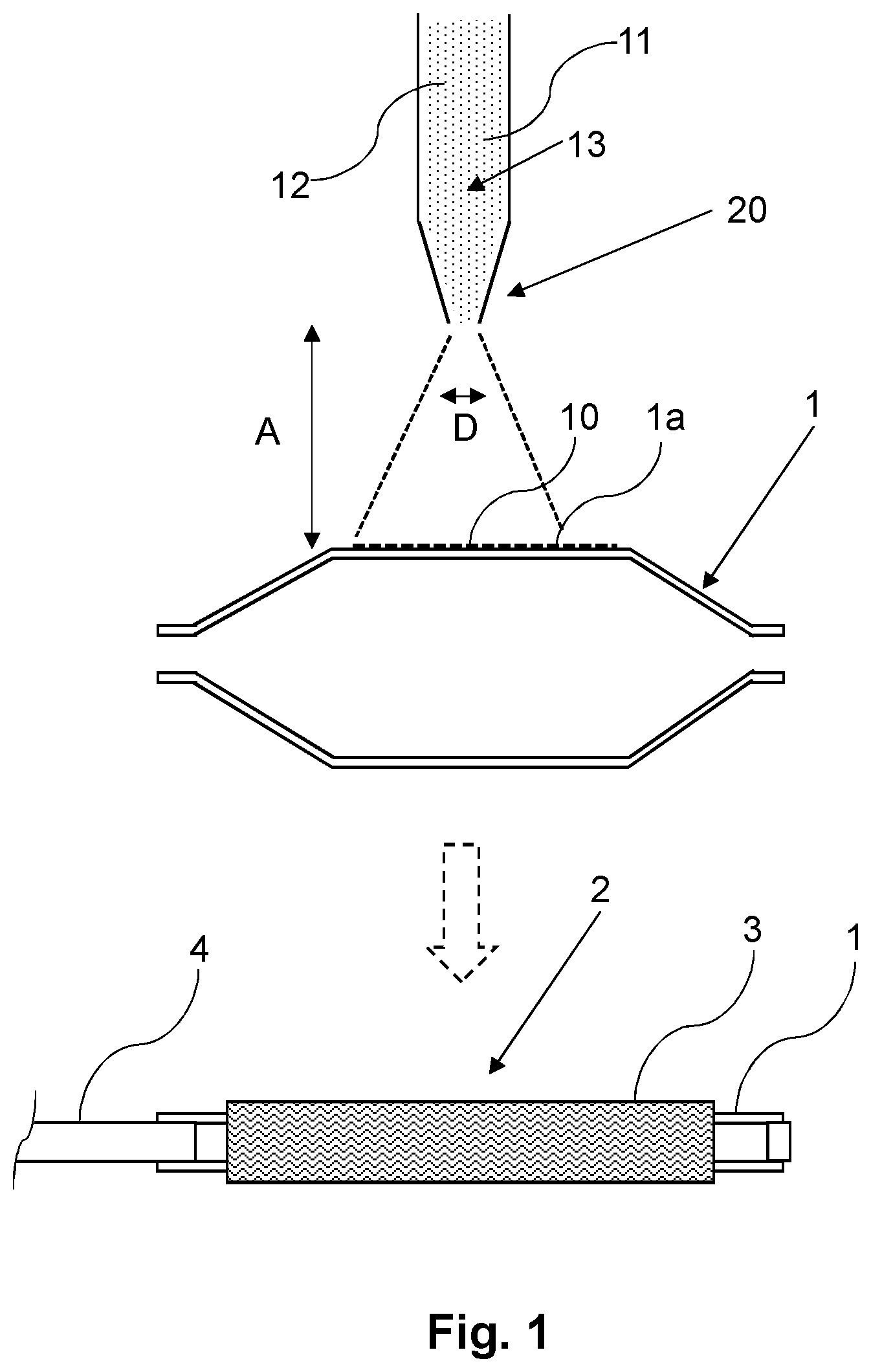 Patent US11771874 Figure 1 – Functionalized balloon surface