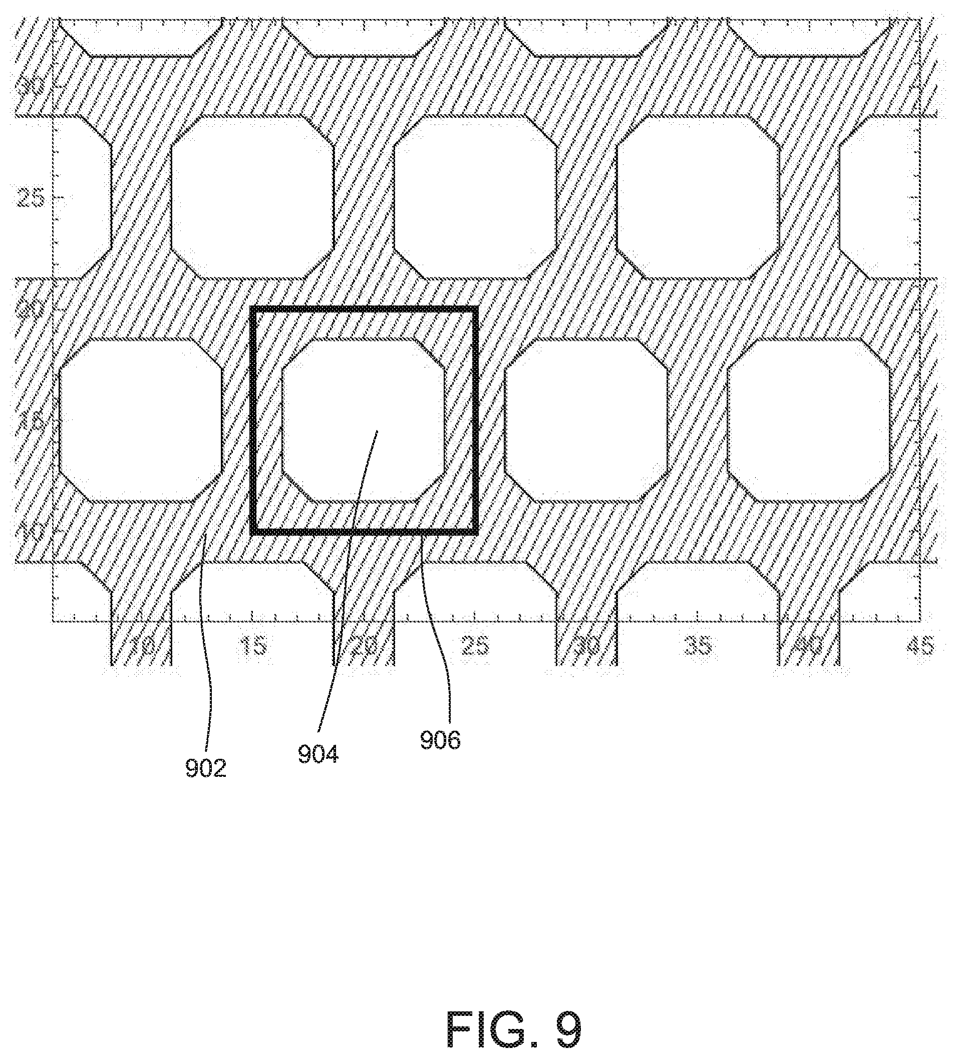 Patent US11771877 Figure 9 – Method for removing a tattoo through patterned trans-epidermal pigment release