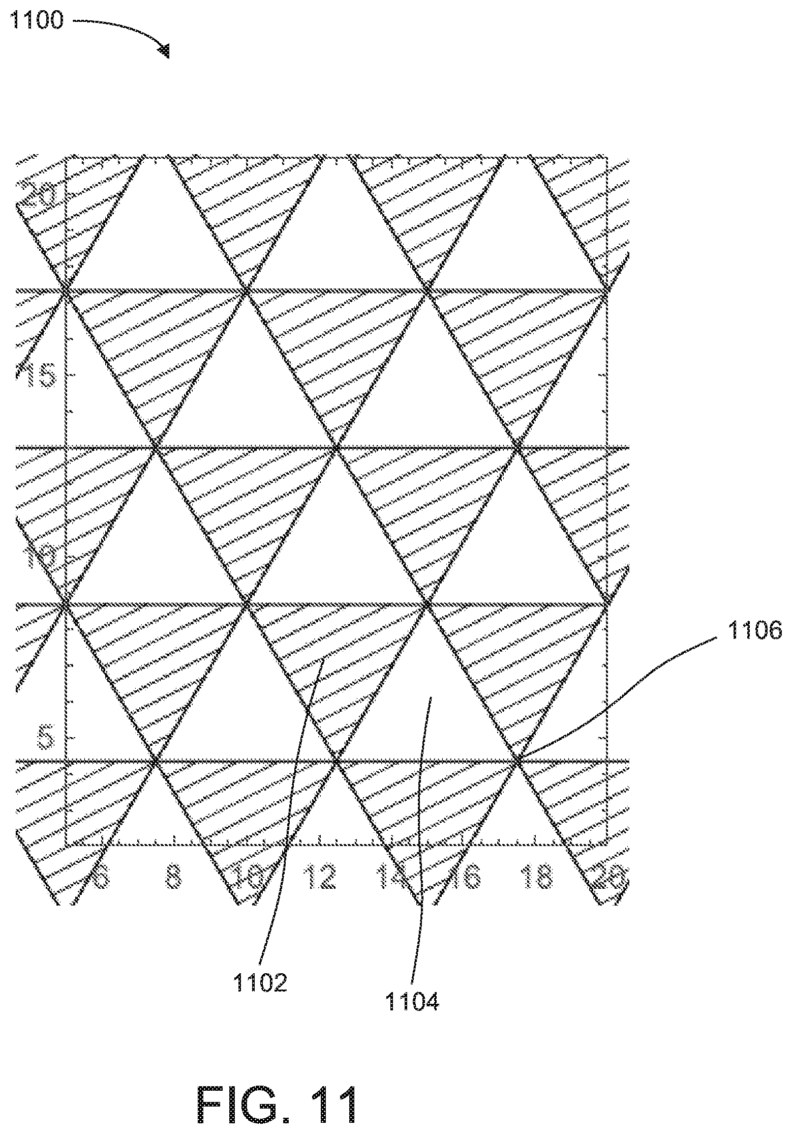 Patent US11771877 Figure 11 – Method for removing a tattoo through patterned trans-epidermal pigment release