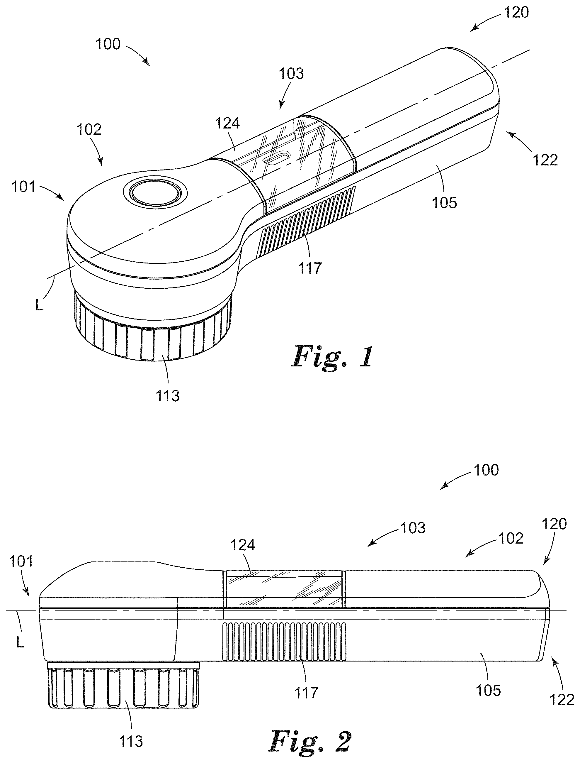 Patent US11771878 Figure 1 – Microneedle injection and infusion apparatus and method of using same