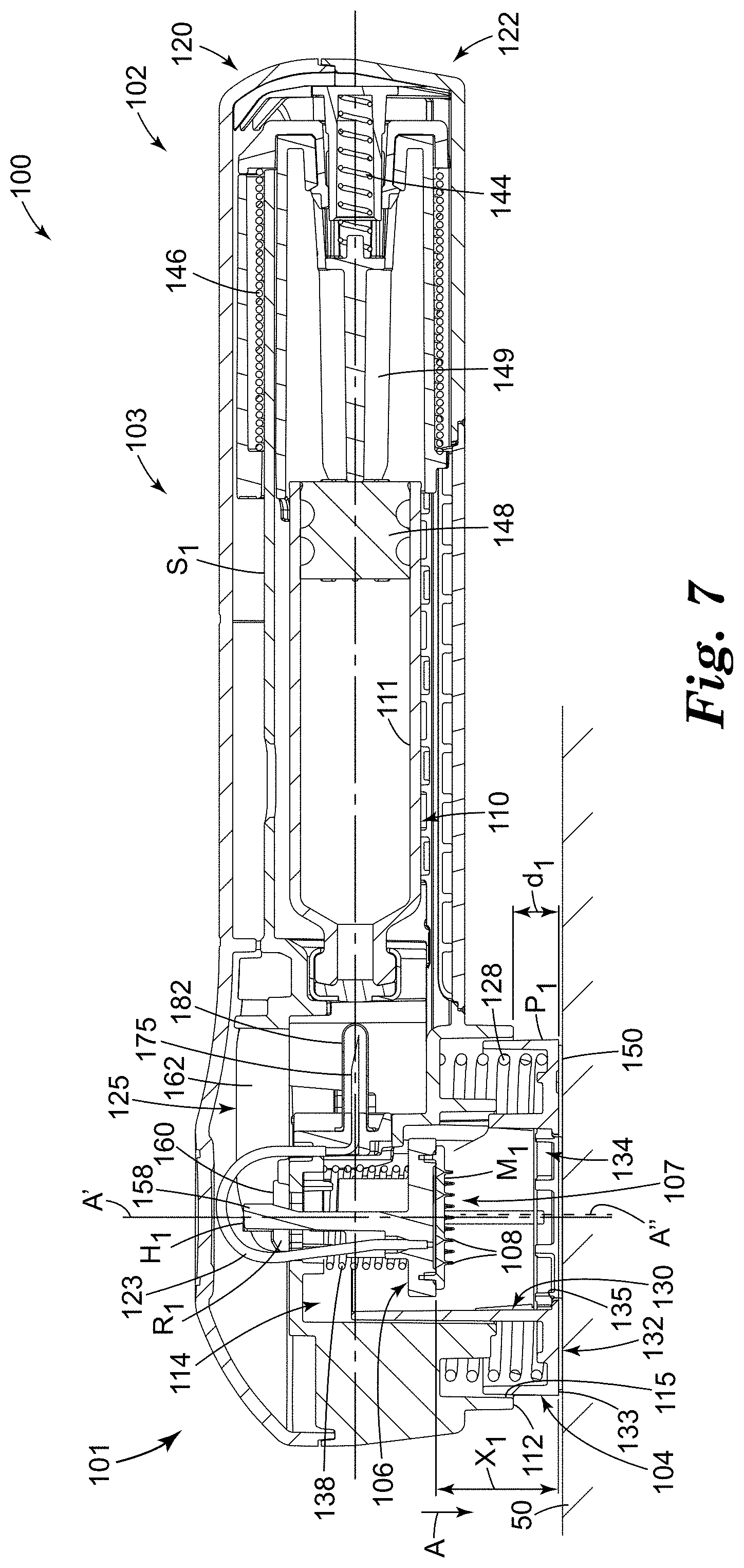 Patent US11771878 Figure 6 – Microneedle injection and infusion apparatus and method of using same