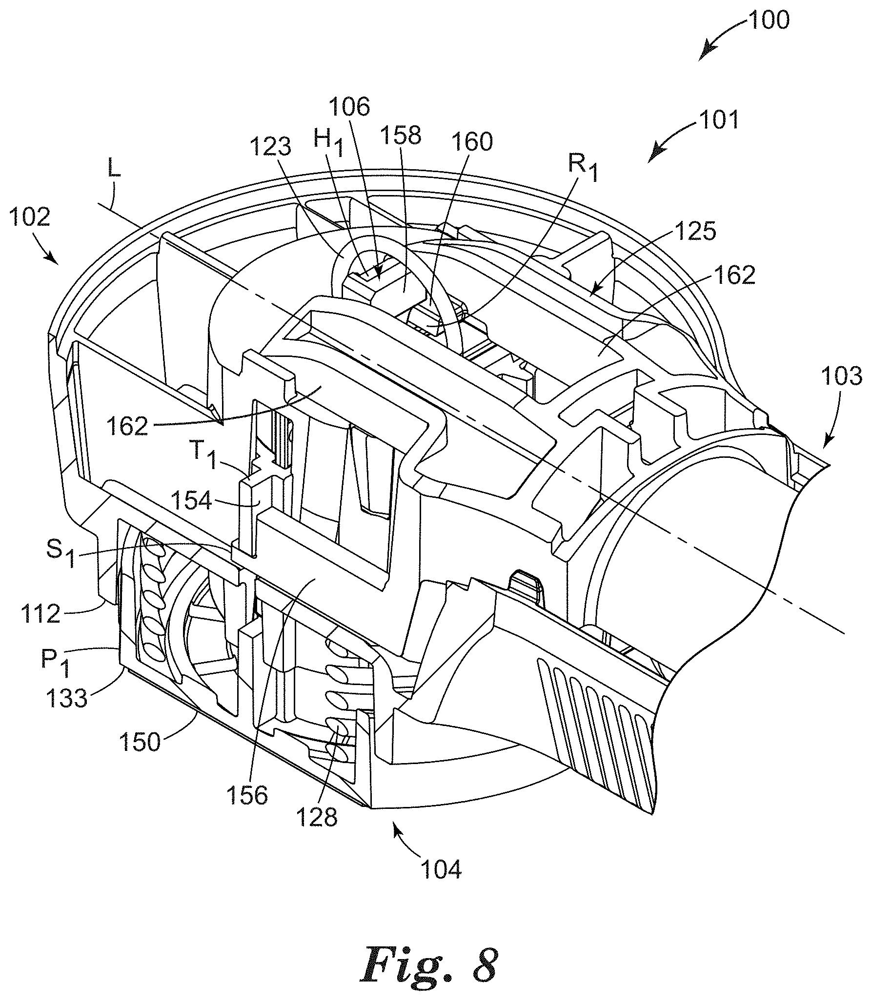 Patent US11771878 Figure 7 – Microneedle injection and infusion apparatus and method of using same