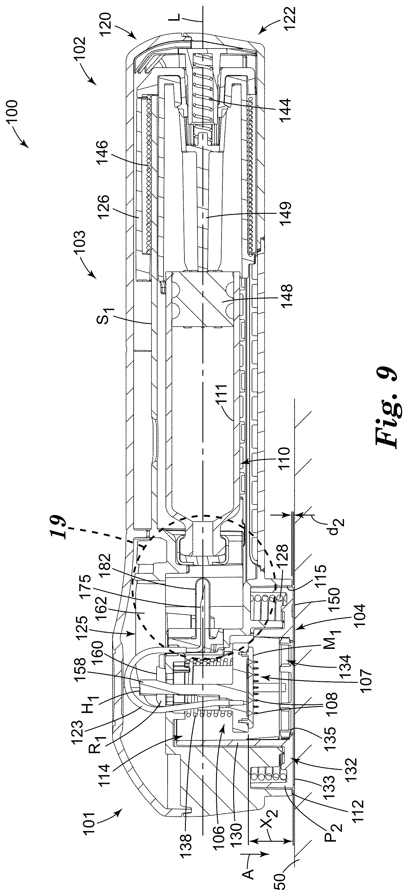 Patent US11771878 Figure 8 – Microneedle injection and infusion apparatus and method of using same