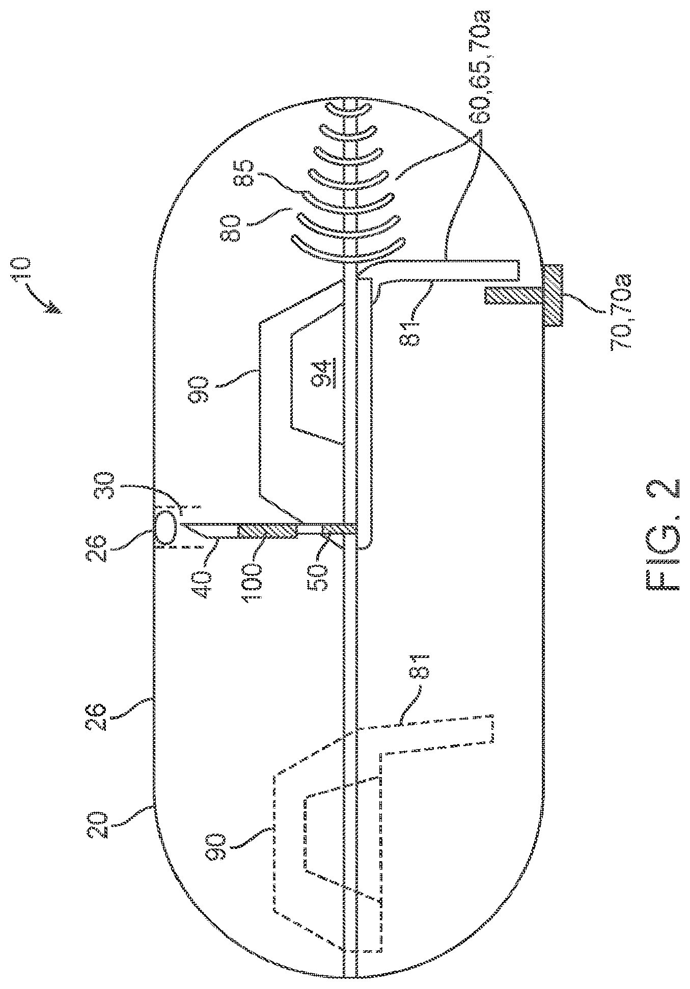 Patent US11771879 Figure 5 – Therapeutic agent preparations for delivery into a lumen of the intestinal tract using a swallowable drug delivery device