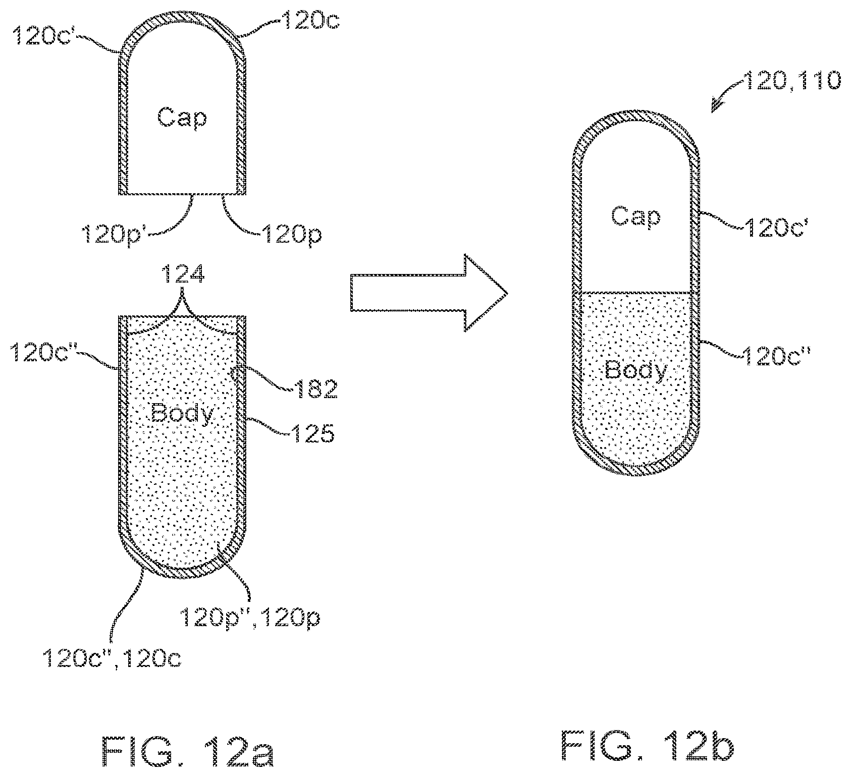 Patent US11771879 Figure 18 – Therapeutic agent preparations for delivery into a lumen of the intestinal tract using a swallowable drug delivery device