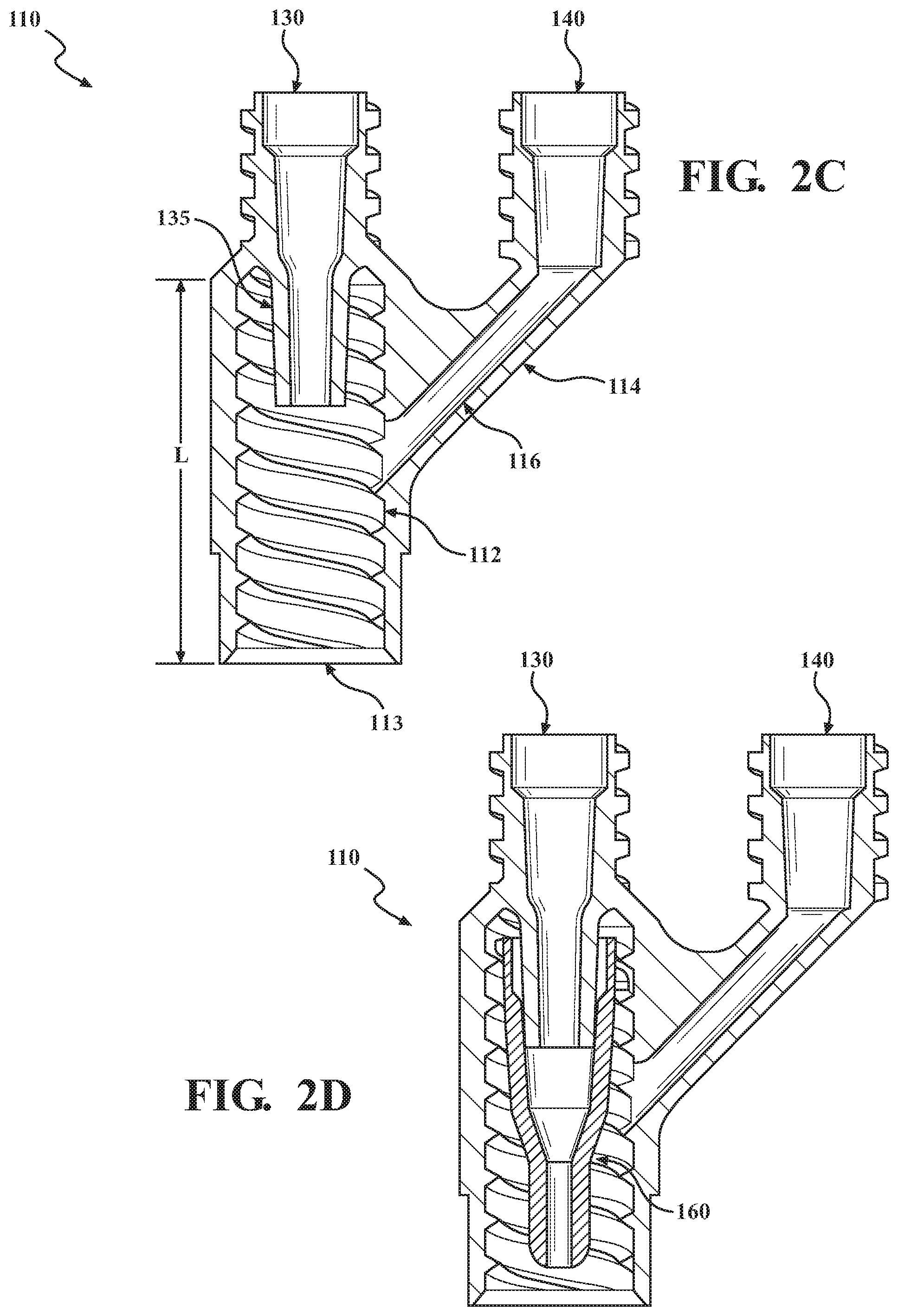 Patent US11771881 Figure 4 – Needle adapter and device for soft material extrusion of core-shell structures