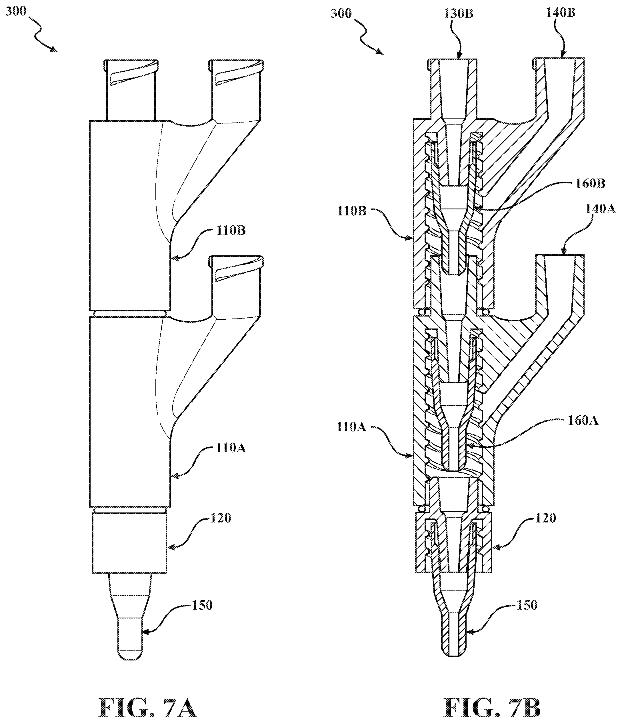 Patent US11771881 Figure 12 – Needle adapter and device for soft material extrusion of core-shell structures