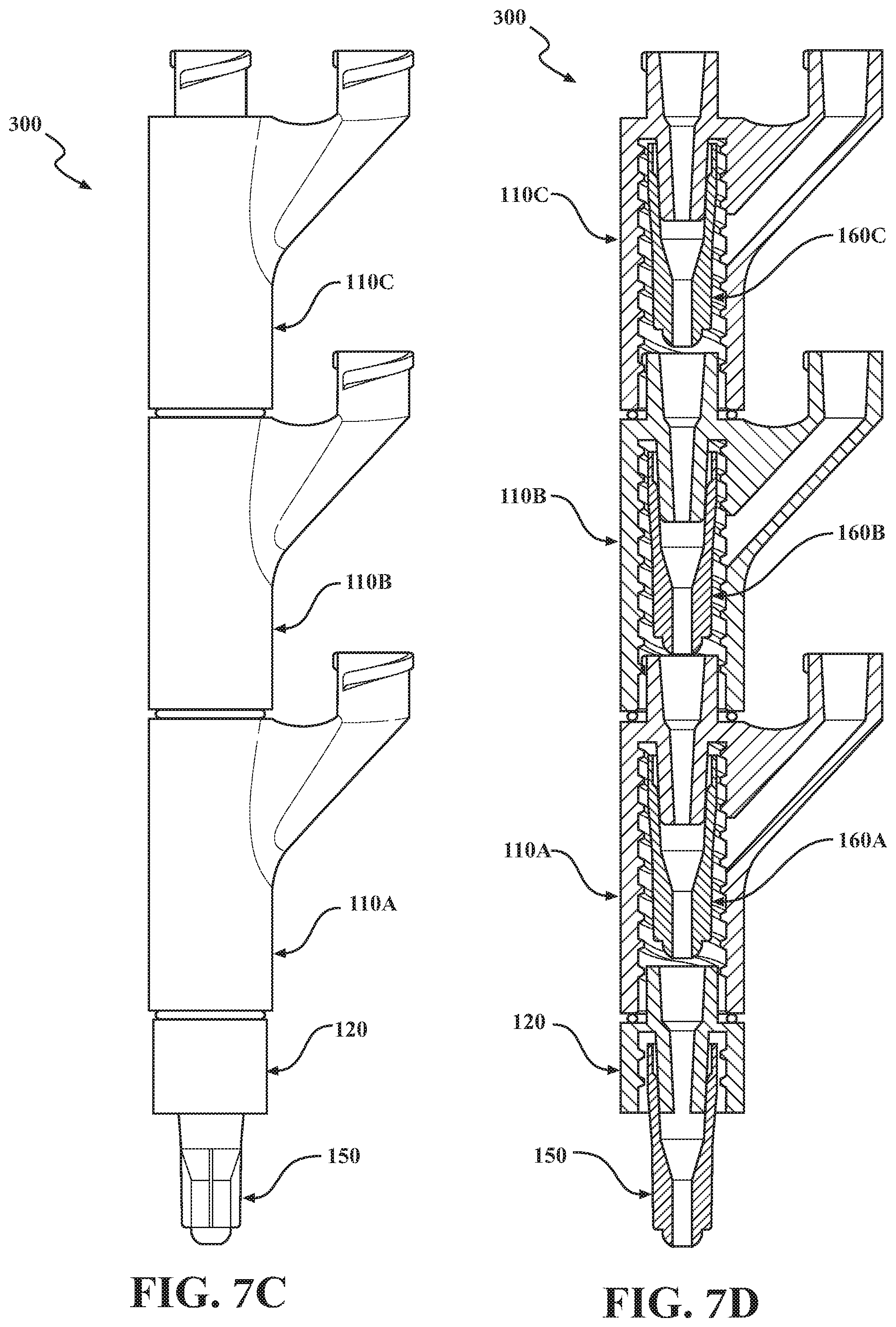 Patent US11771881 Figure 13 – Needle adapter and device for soft material extrusion of core-shell structures