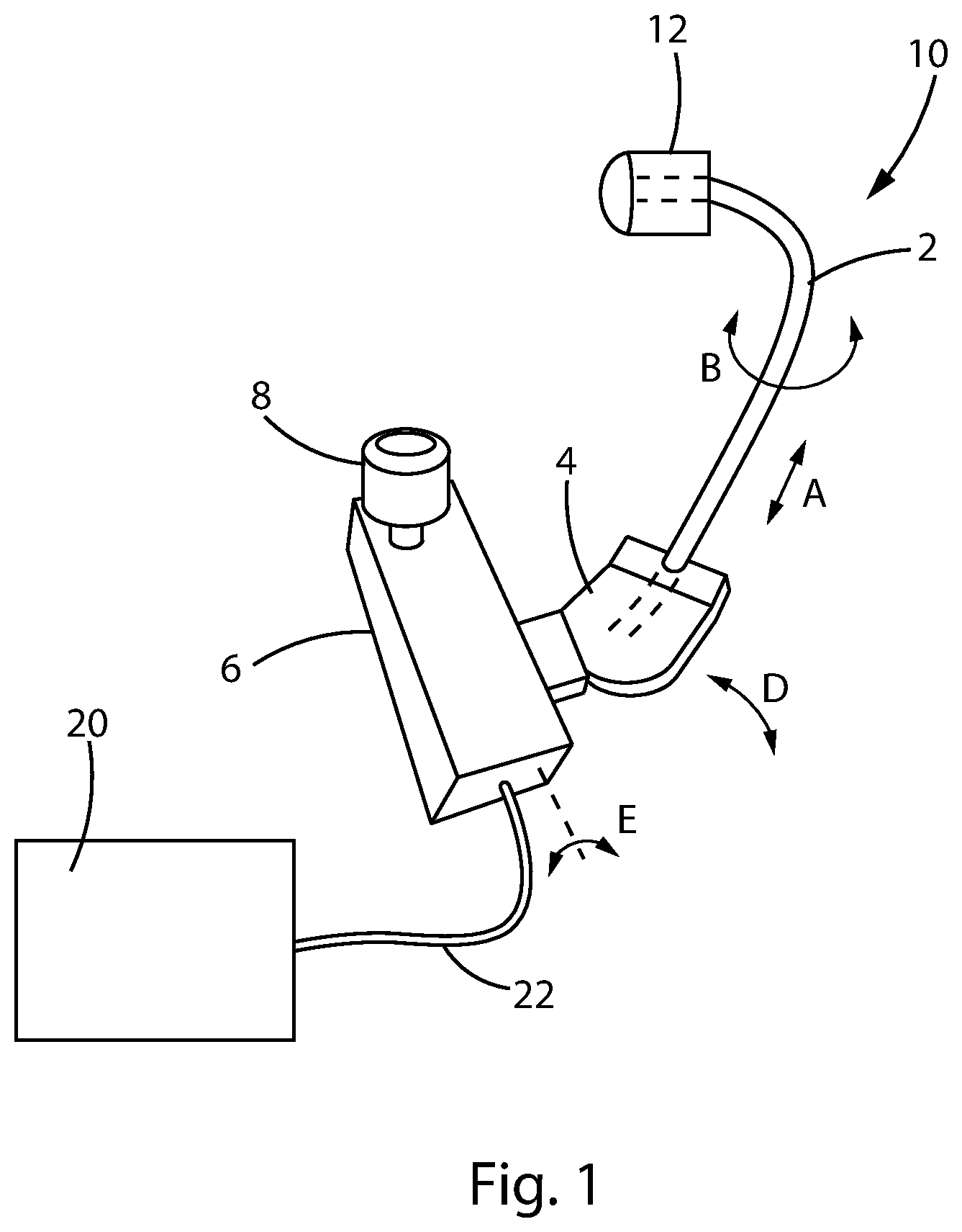 Patent US11771895 Figure 1 – Compact auricular stimulation device