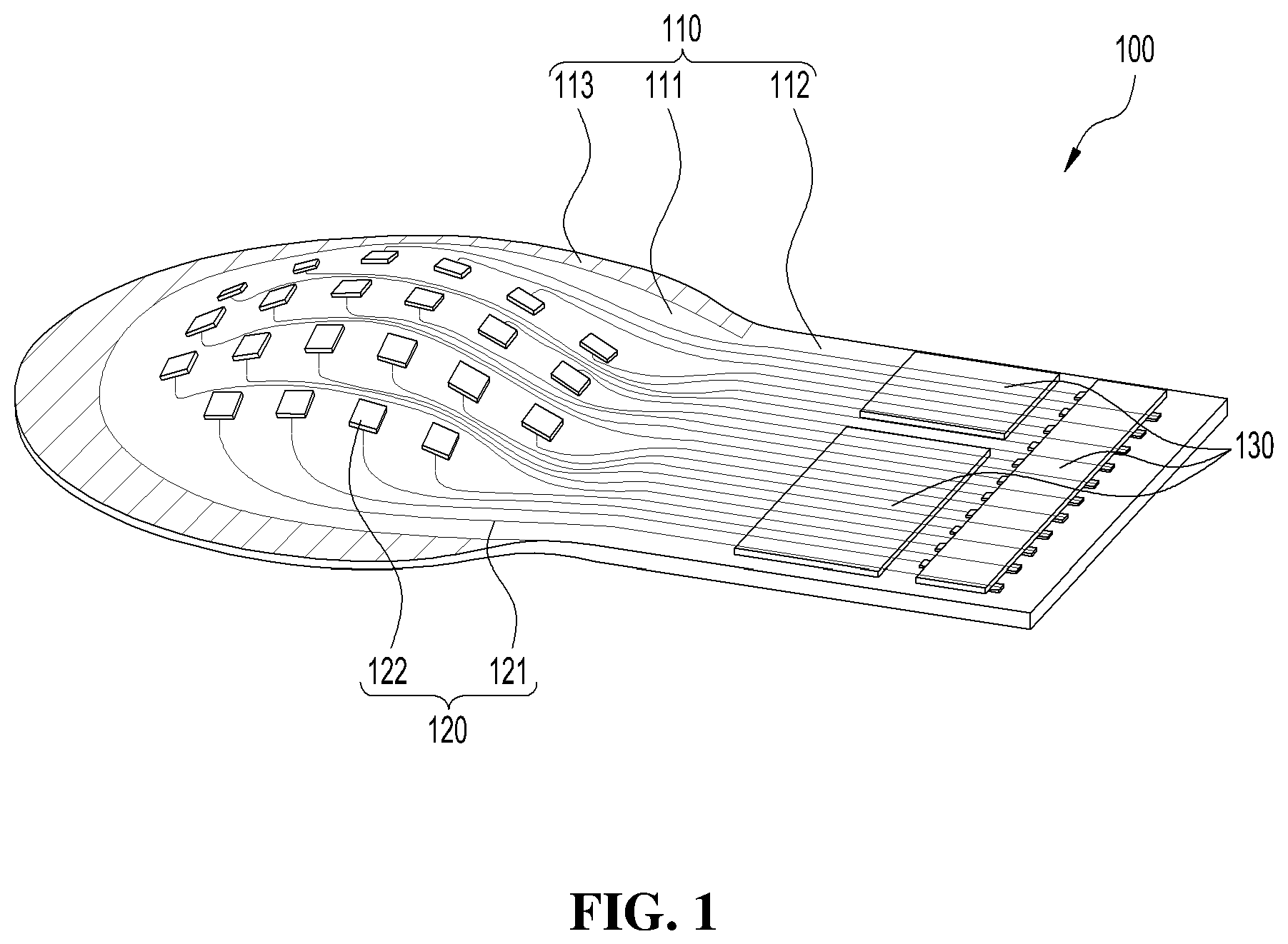 Patent US11771896 — Balloon-type retinal stimulation device and method for manufacturing same — Figure 1