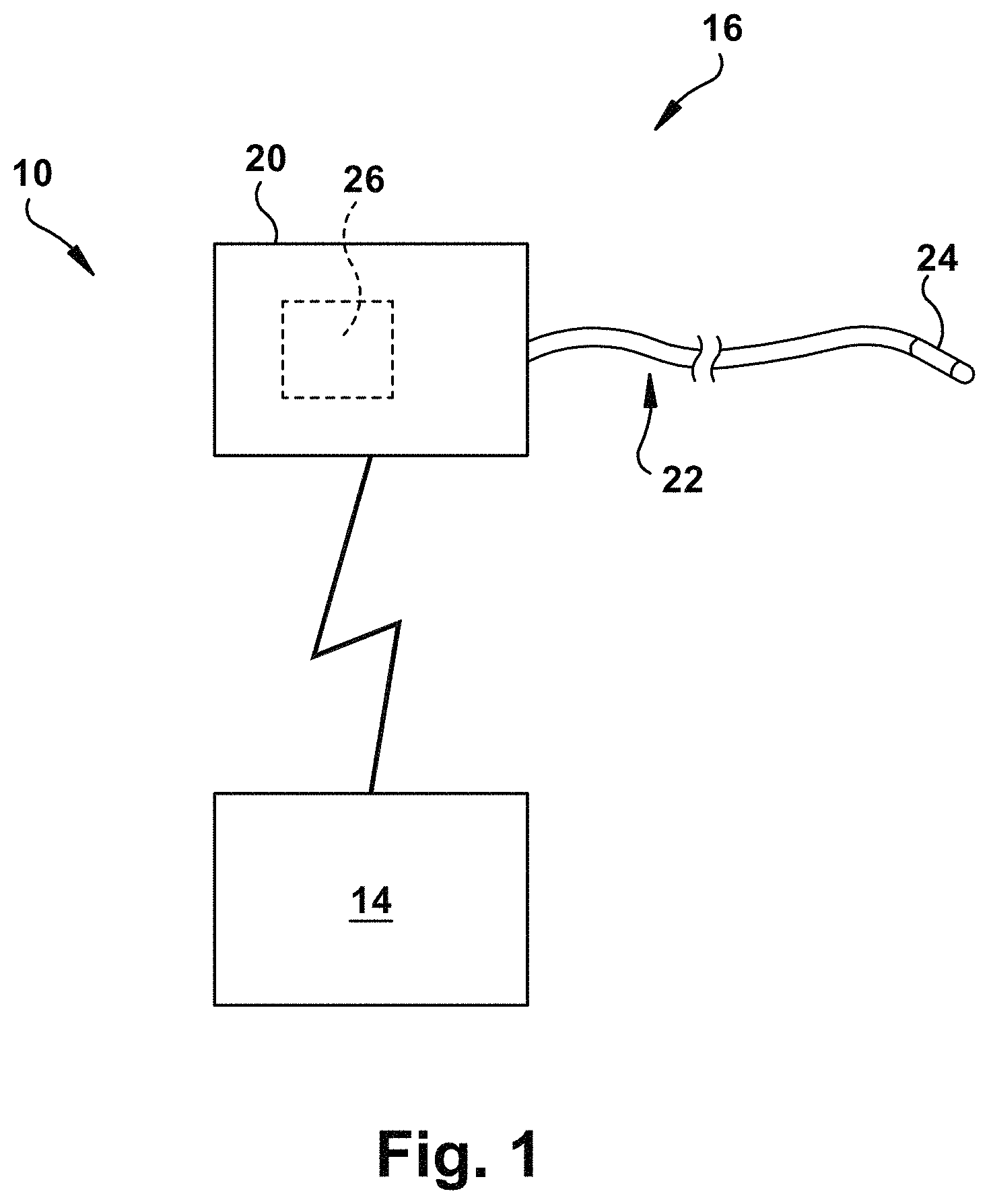 Patent US11771899 Figure 1 – System and method for treating obstructive sleep apnea