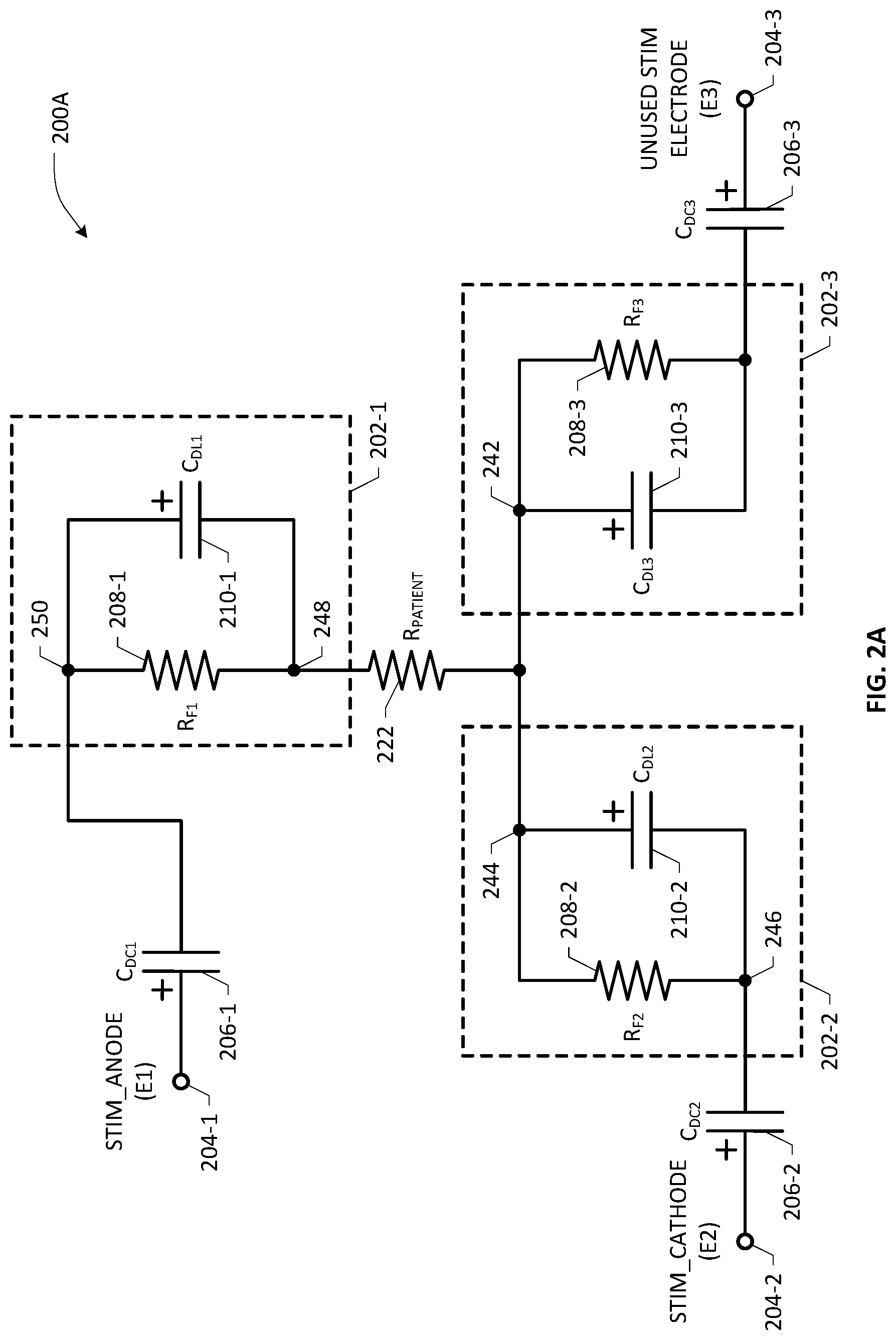 Patent US11771904 Figure 4 – Diagnostic circuitry for monitoring charge states of electrodes of a lead system associated with an implantable pulse generator