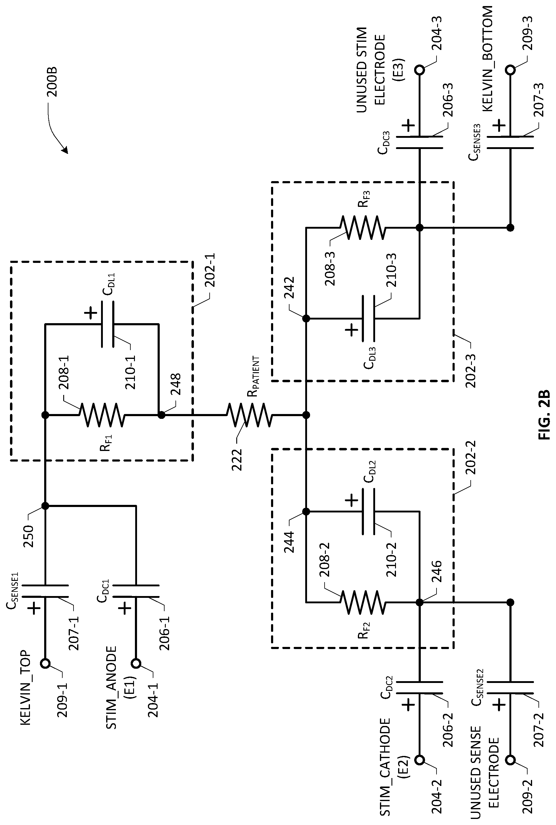 Patent US11771904 Figure 5 – Diagnostic circuitry for monitoring charge states of electrodes of a lead system associated with an implantable pulse generator