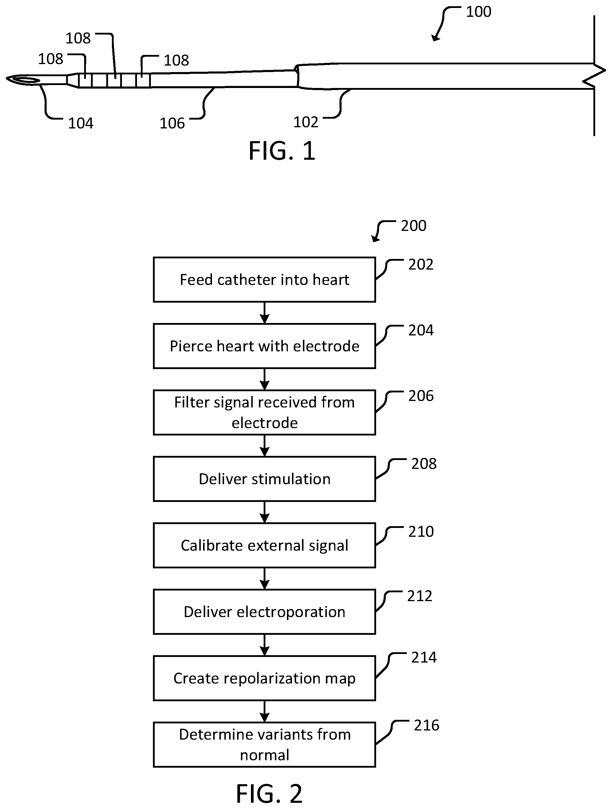 Patent US11771905 Figure 1 – Systems and methods for mapping and modulating repolarization