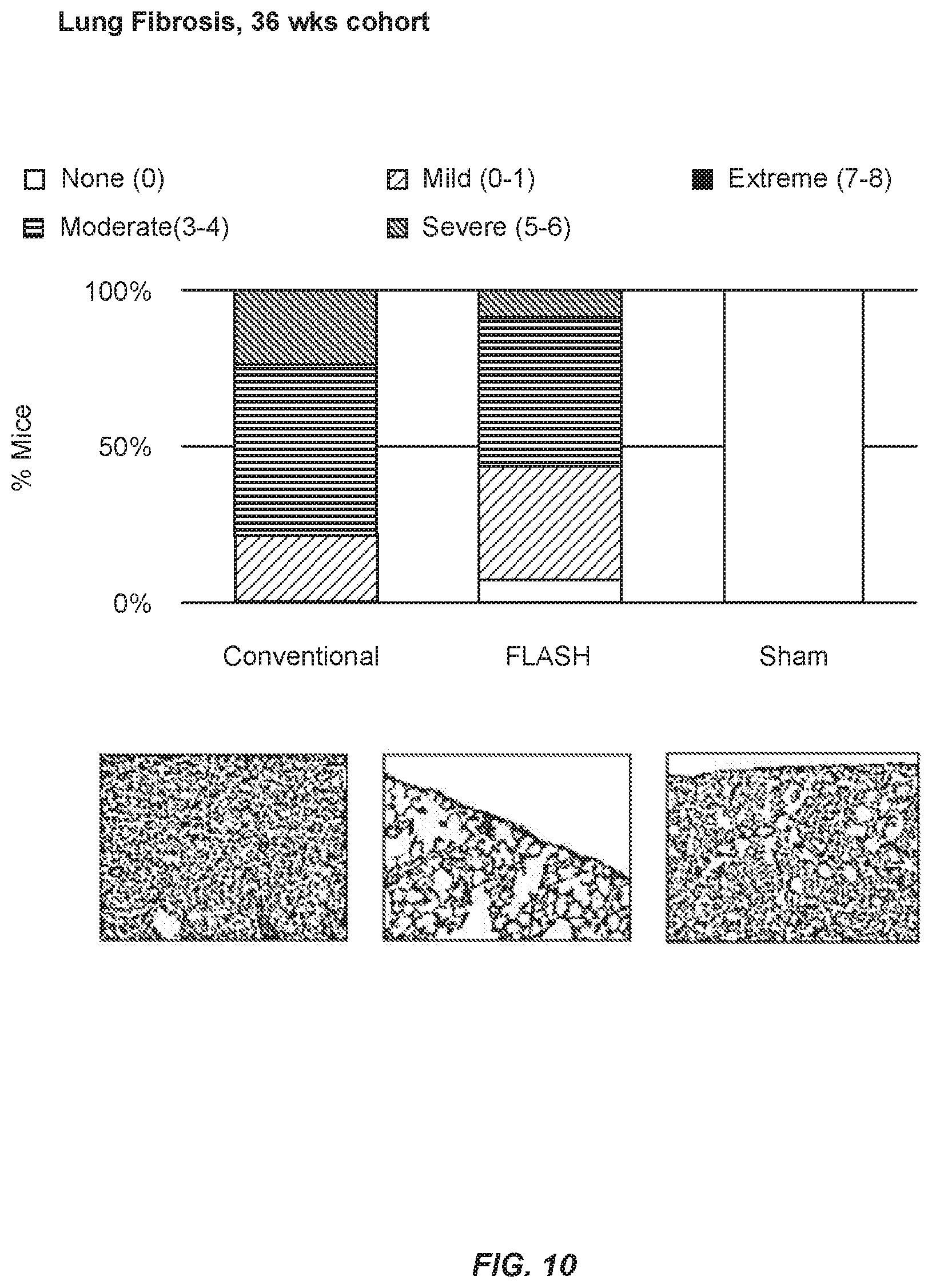 Patent US11771920 Figure 10 – Methods of use of ultra-high dose rate radiation and therapeutic agent