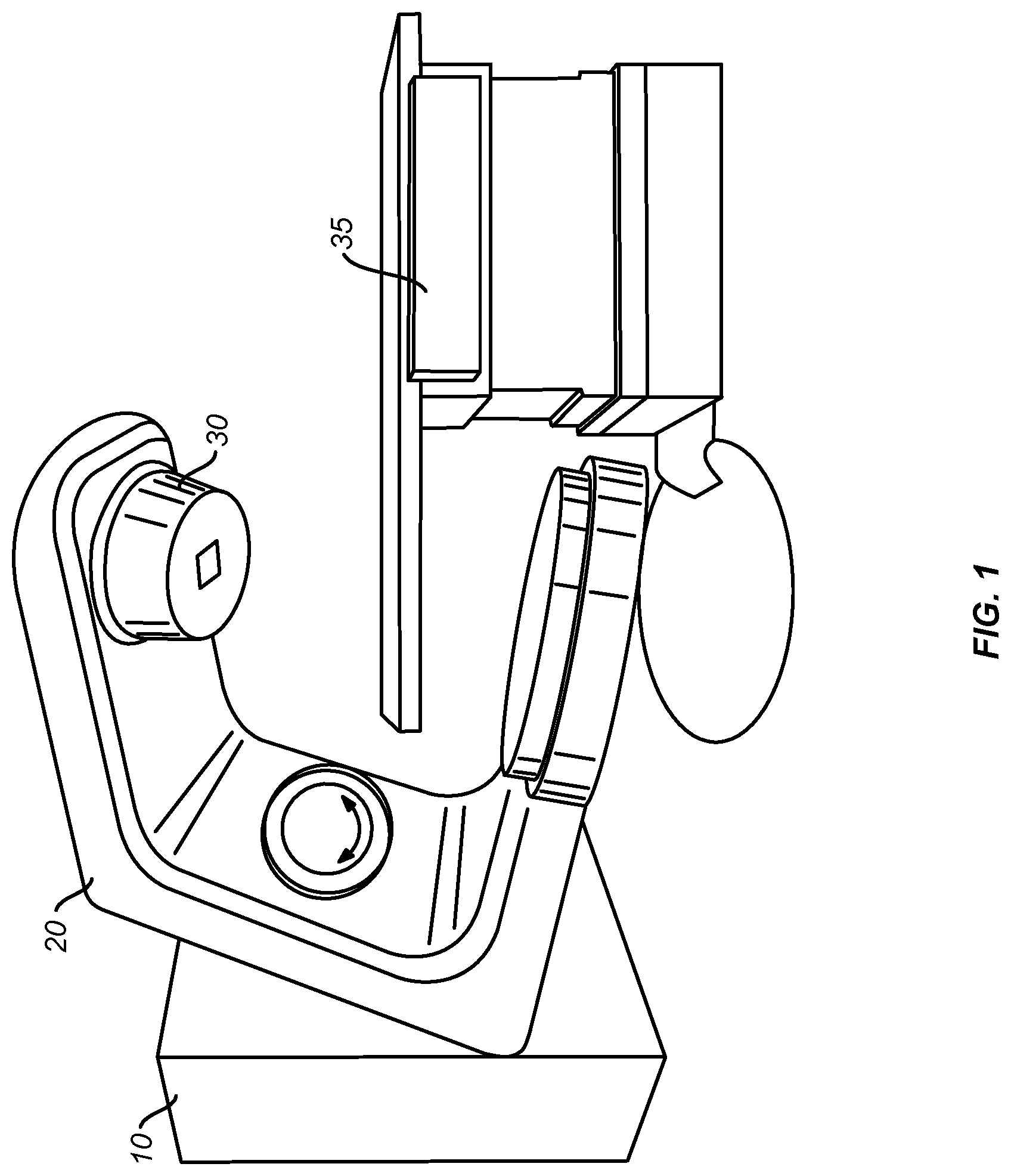 Patent US11771921 — Hybrid trajectory and beam angle optimization for external beam radiation therapy — Figure 1