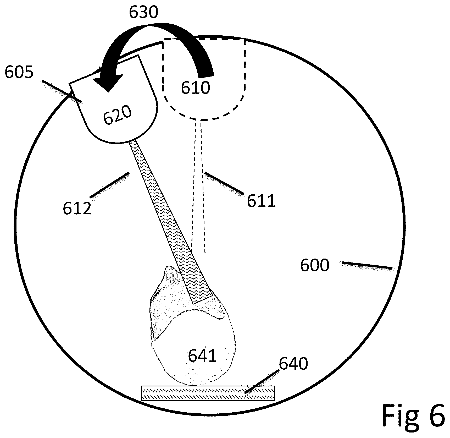 Patent US11771923 Figure 6 – Positioning and motion tracking using force sensing
