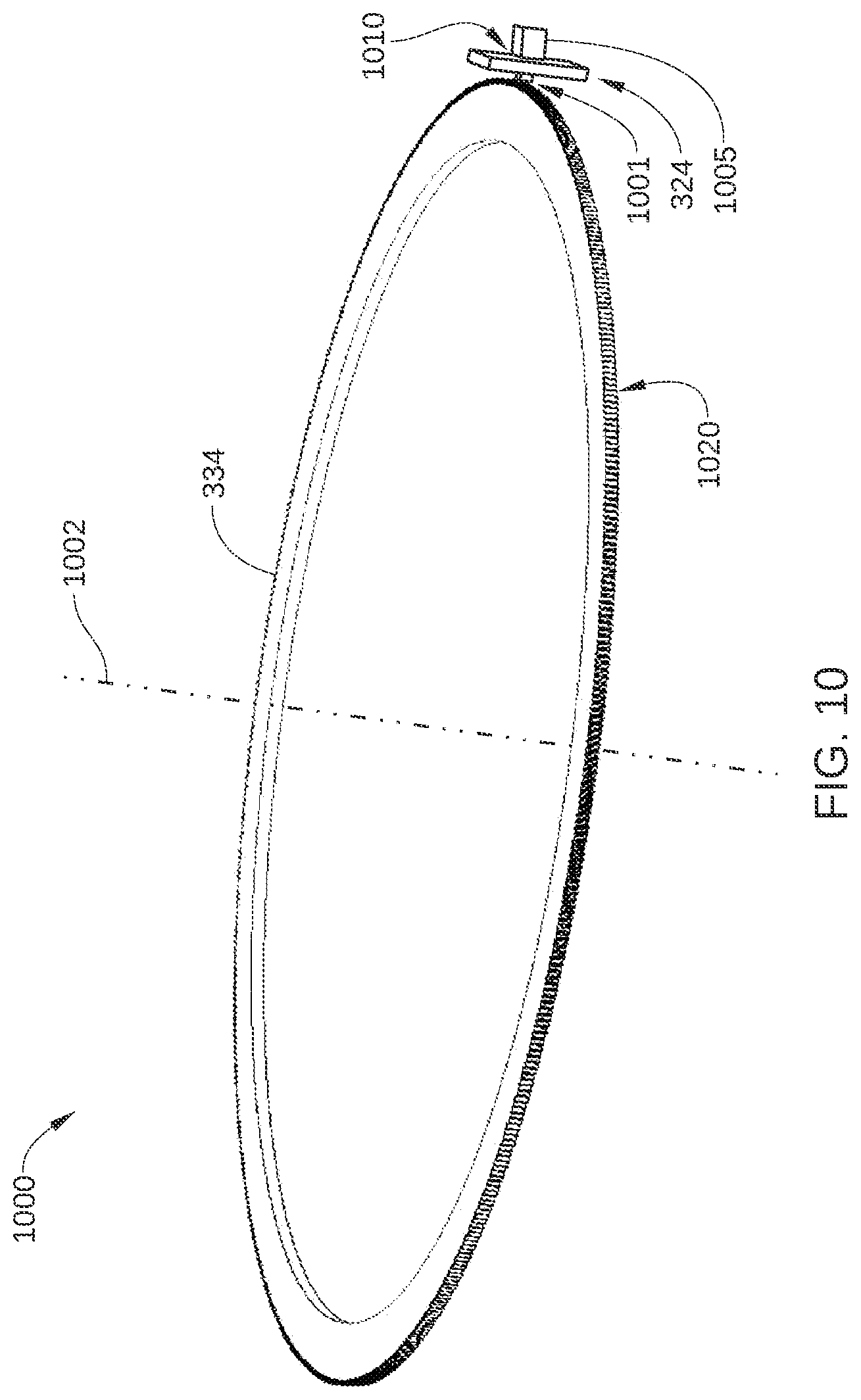 Patent US11771924 Figure 10 – Magnetoresistive linear position detection in a radiation therapy system