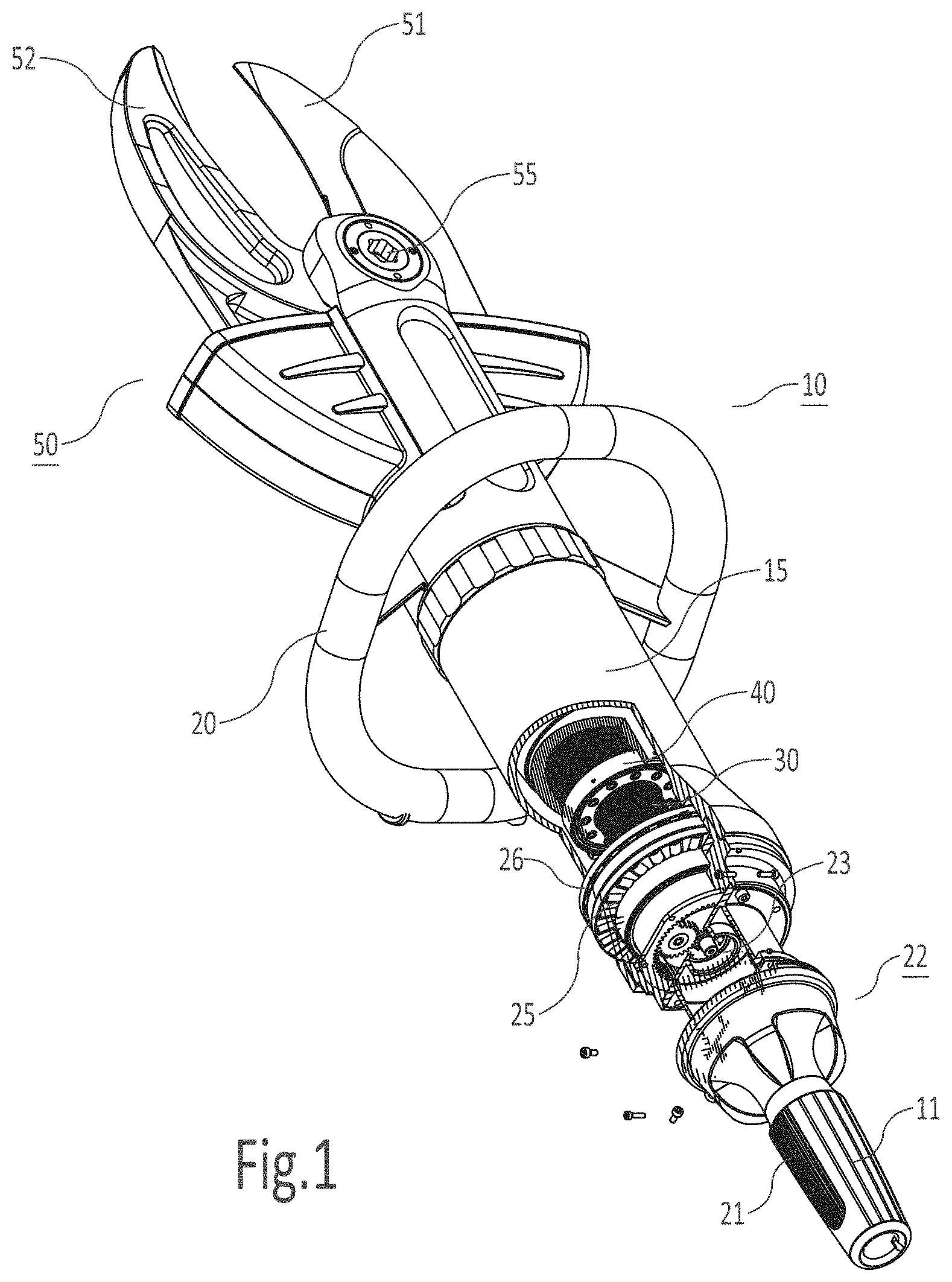 Patent US11771926 Figure 1 – Rescue tool