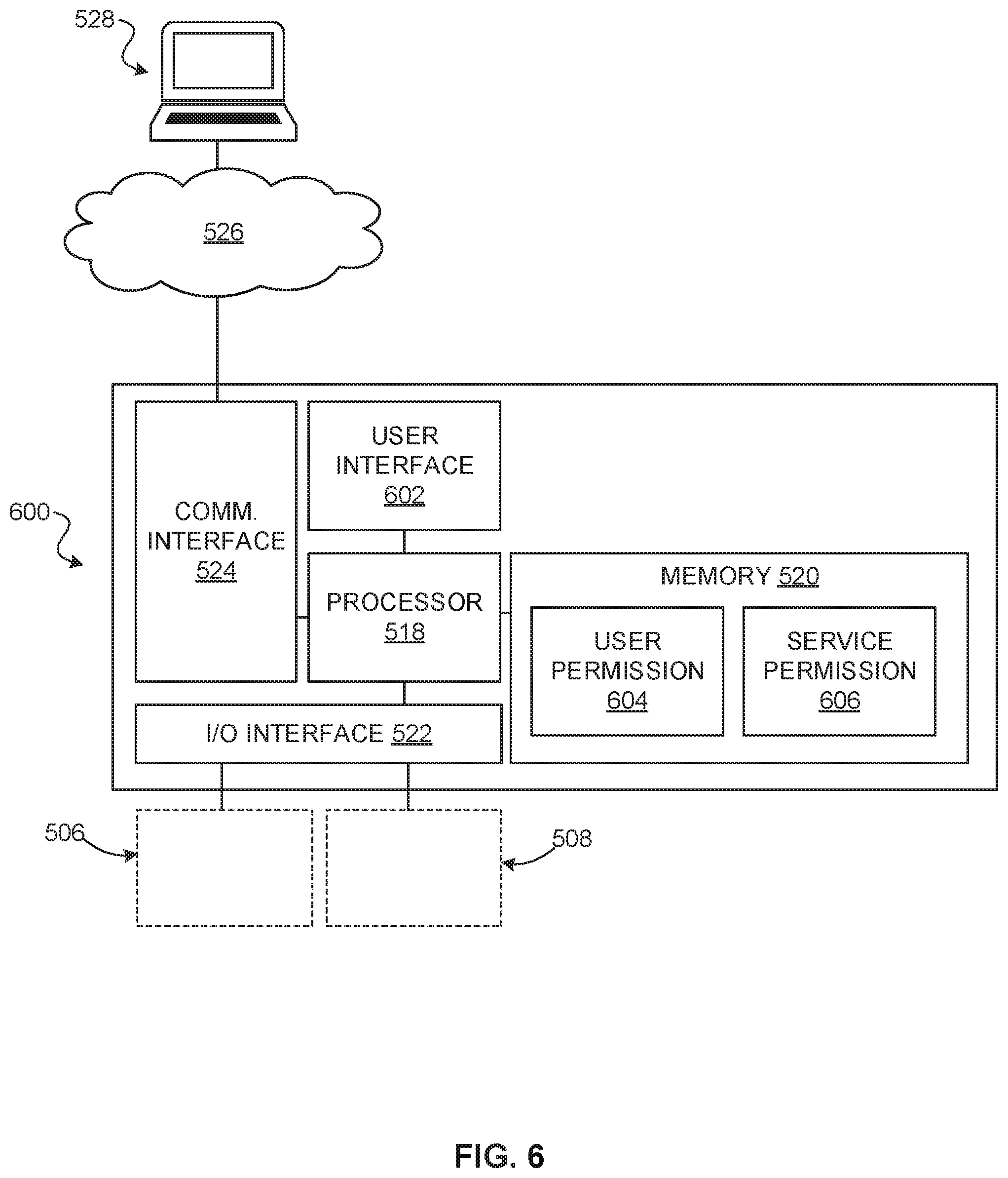 Patent US11771932 Figure 6 – Storage receptacles with fire suppression