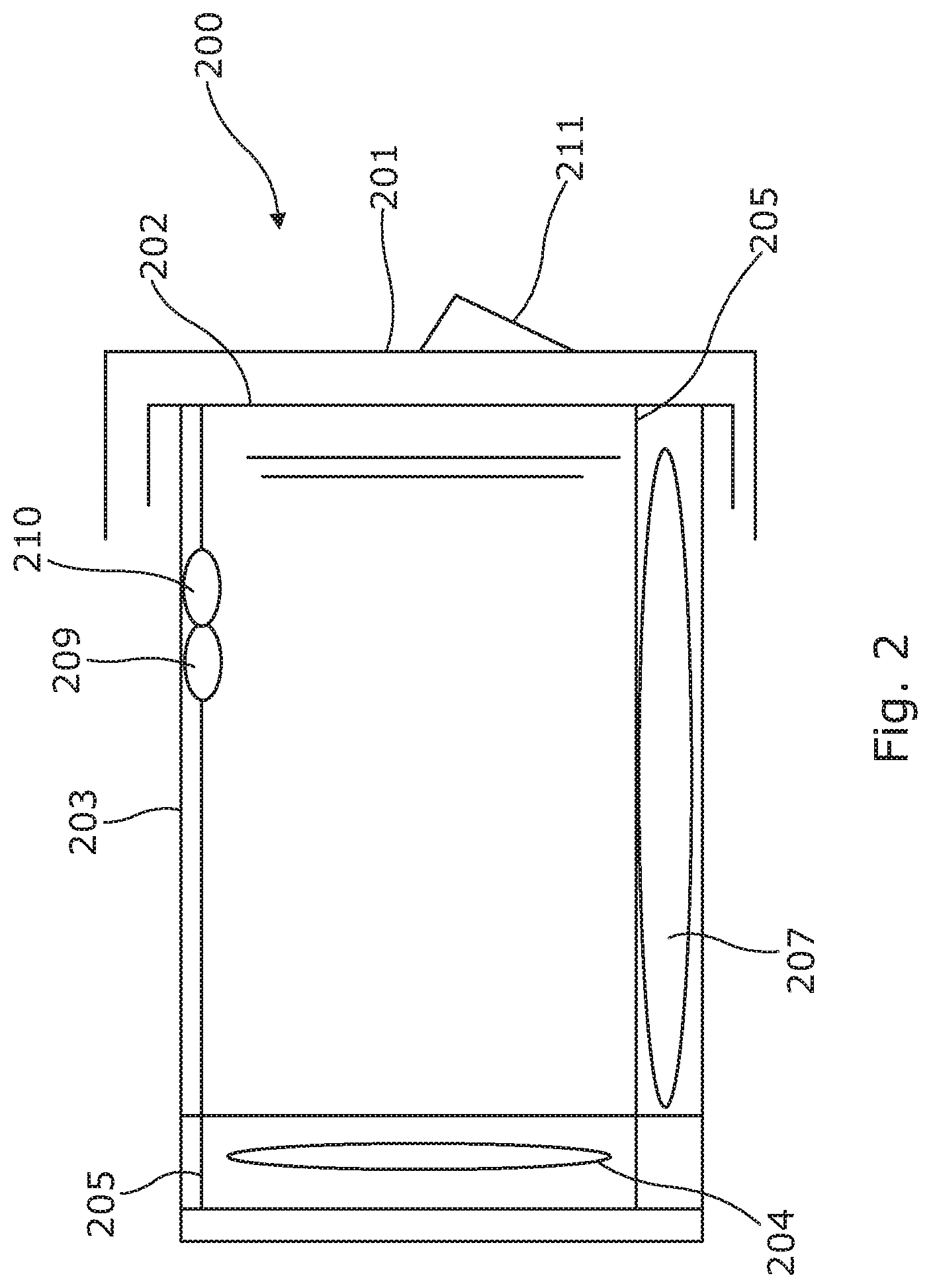 Patent US11771934 Figure 2 – Fire-safety device and system