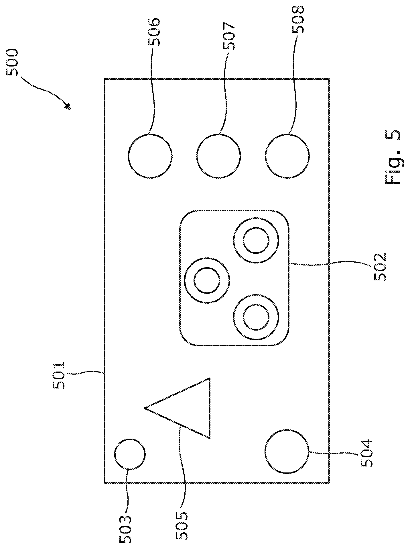 Patent US11771934 Figure 5 – Fire-safety device and system