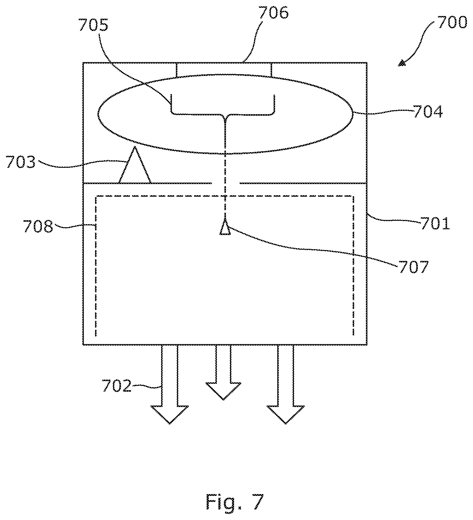 Patent US11771934 Figure 7 – Fire-safety device and system