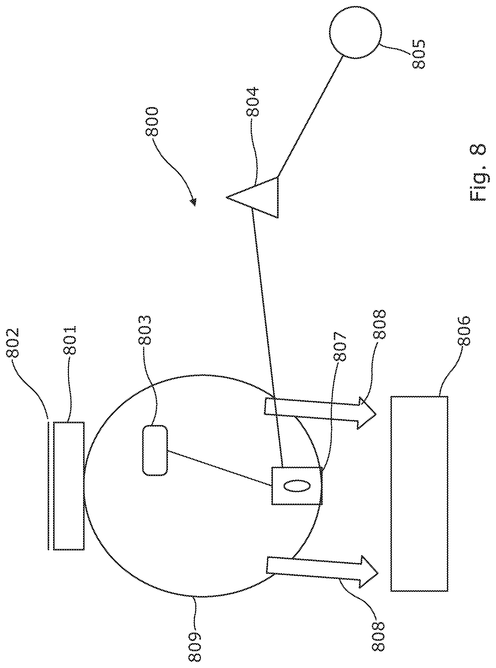 Patent US11771934 Figure 8 – Fire-safety device and system