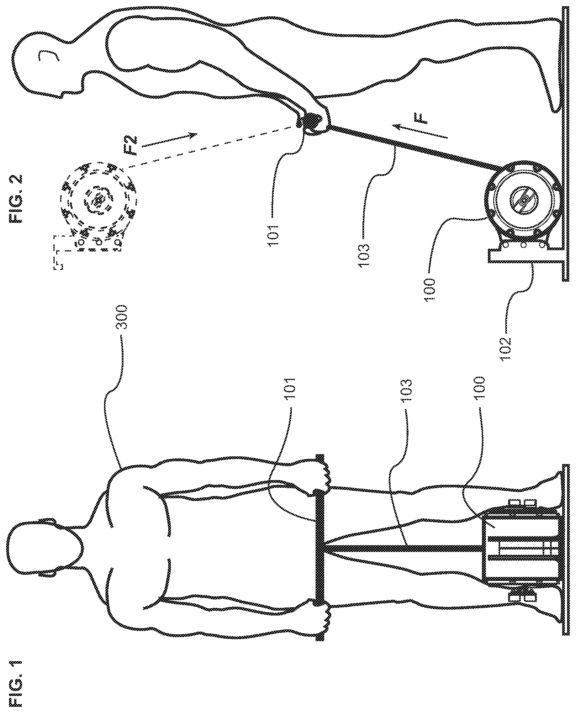 Patent US11771940 Figure 1 – Adjustable resistance exercise machine